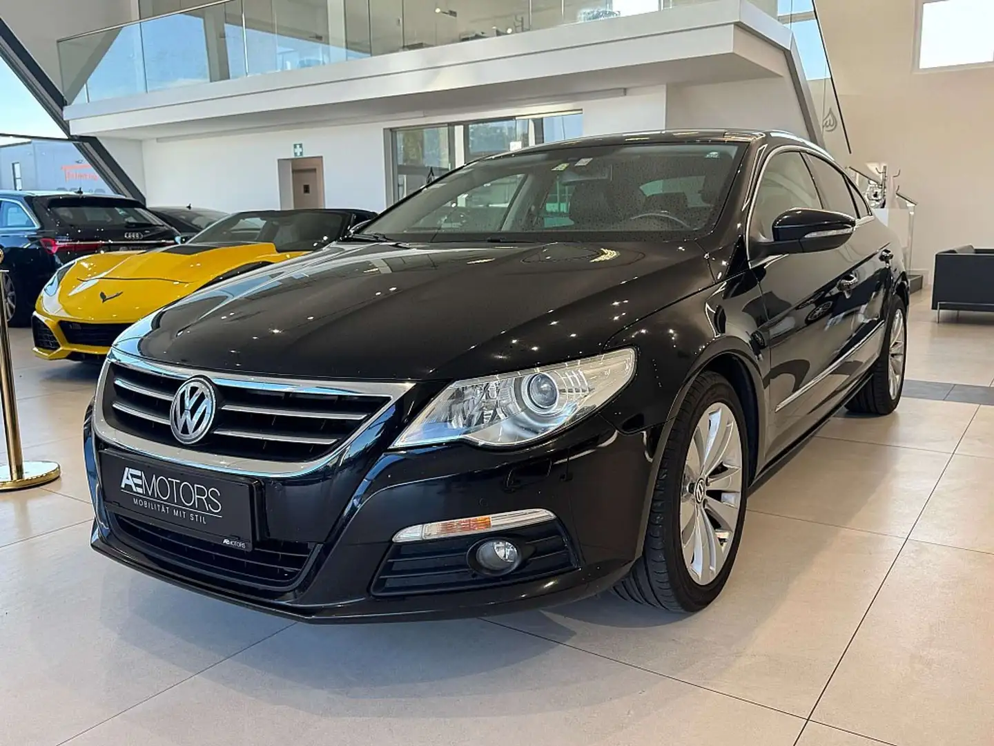 Volkswagen Passat CC 2,0 TDI DPF DSG //AUTOBAHN-KM // TOP // KREDIT ... Schwarz - 2
