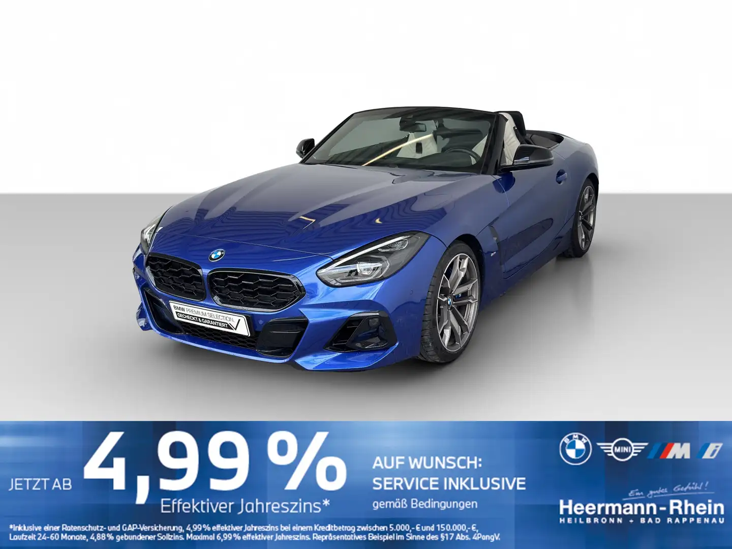 BMW Z4 M 40iA LiveCock.HUD.LED.DriveAss.ACC.H/K.ParkA Azul - 2