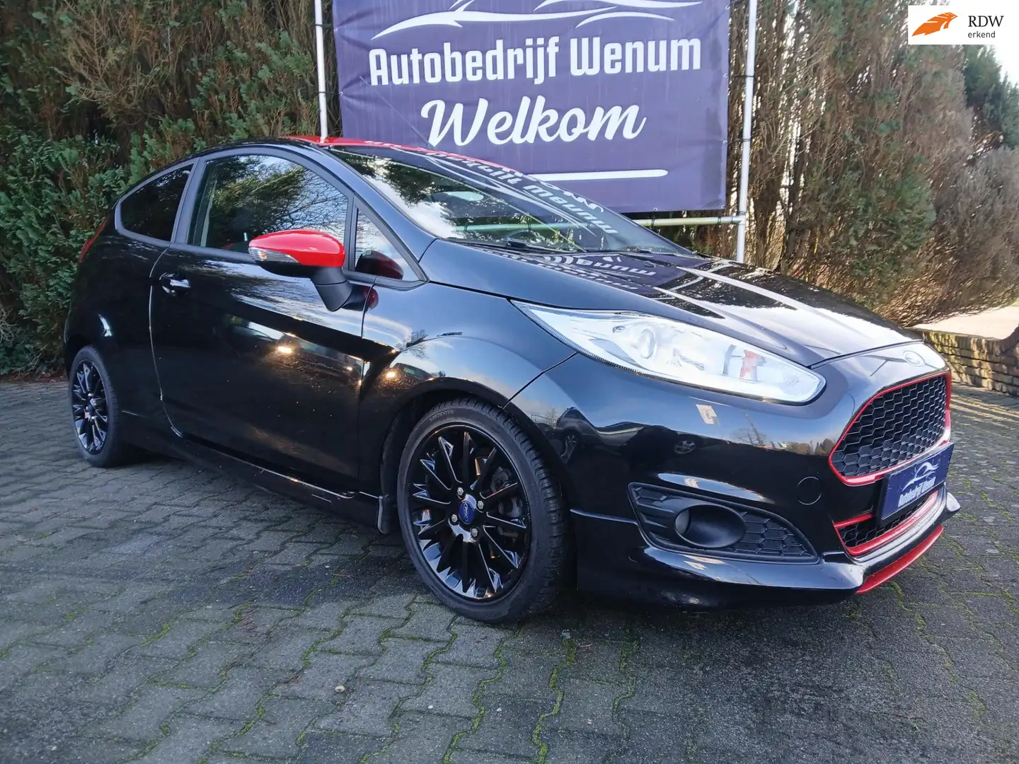 Ford Fiesta 1.0 EcoBoost Black Edition ST line 140PK, Stoelver Noir - 1