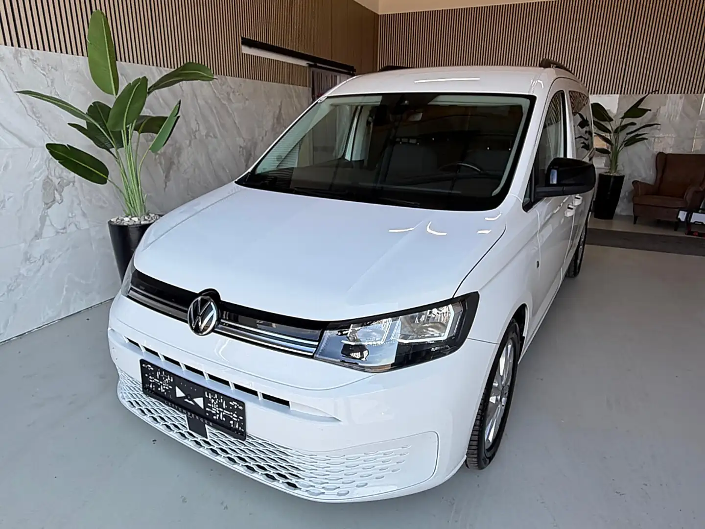 Volkswagen Caddy Maxi 2,0 TDI Life, 7Sitze Weiß - 2