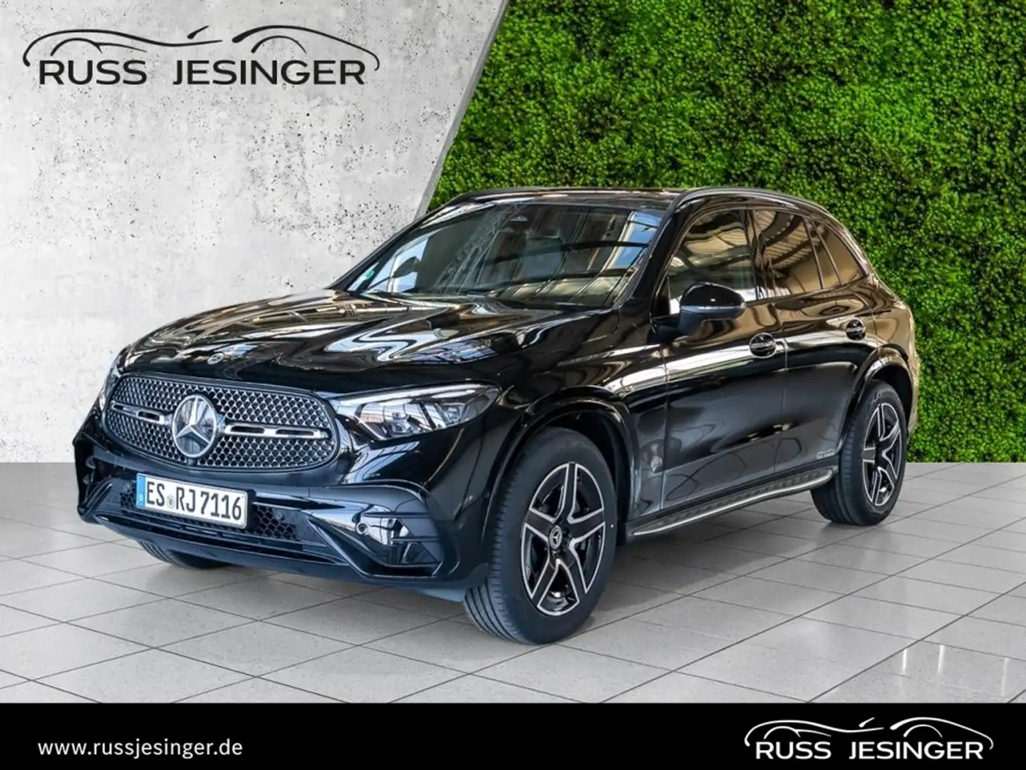 Mercedes-Benz GLC 220 d 4M AMG Line *AHK*Distr*360°*KeyGo*Memo Schwarz - 1