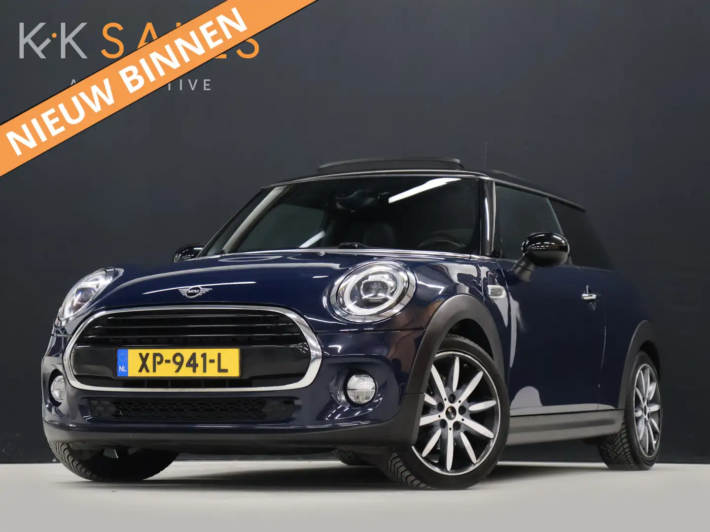 MINI Cooper Mini 1.5 Chili [SCHUIFDAK, APPLE CARPLAY, STOELVER Blauw - 1