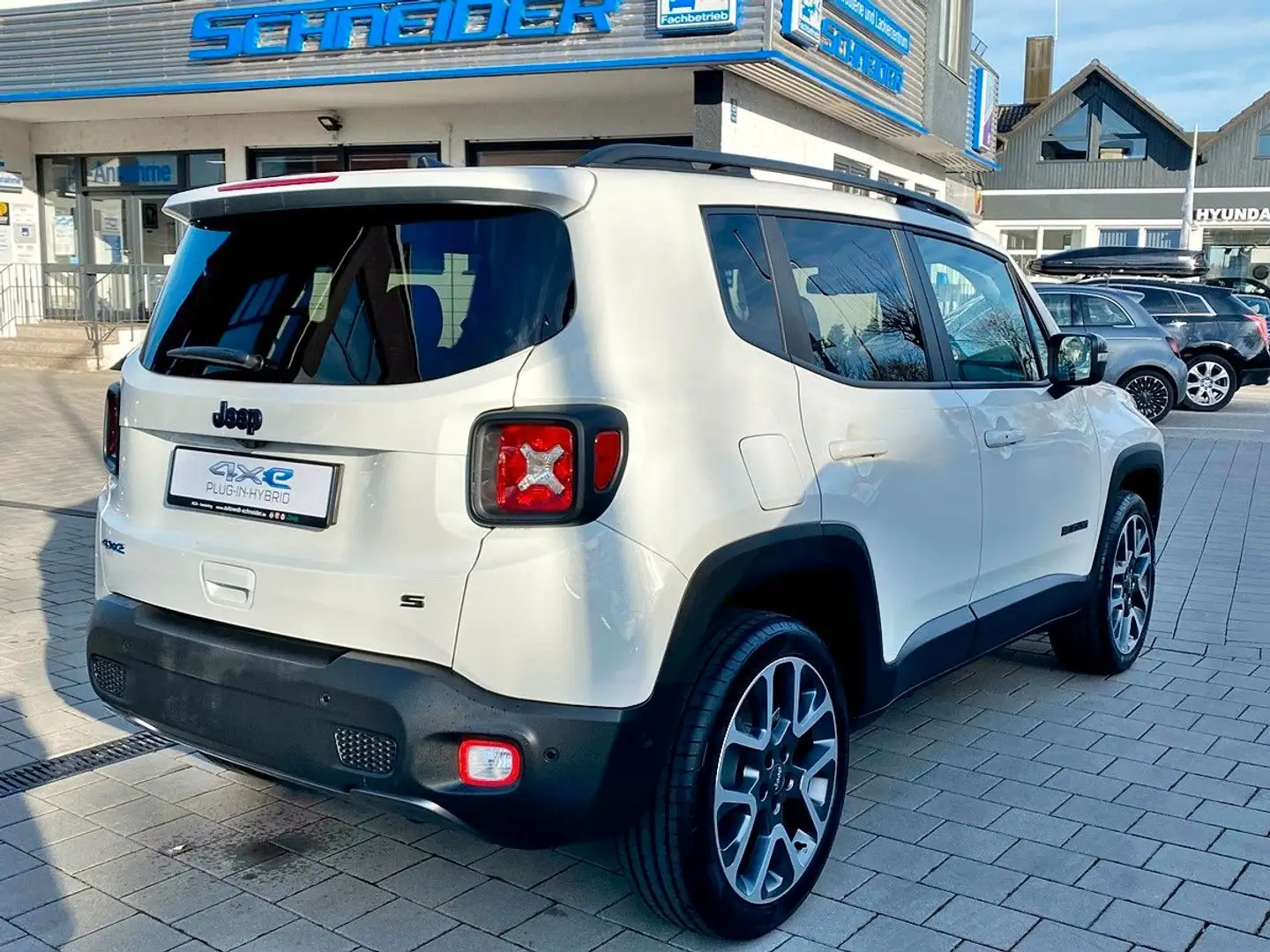 Jeep Renegade PHEV 4Xe AT 1.3 T "S" Leder,SD  19" ACC Weiß - 2