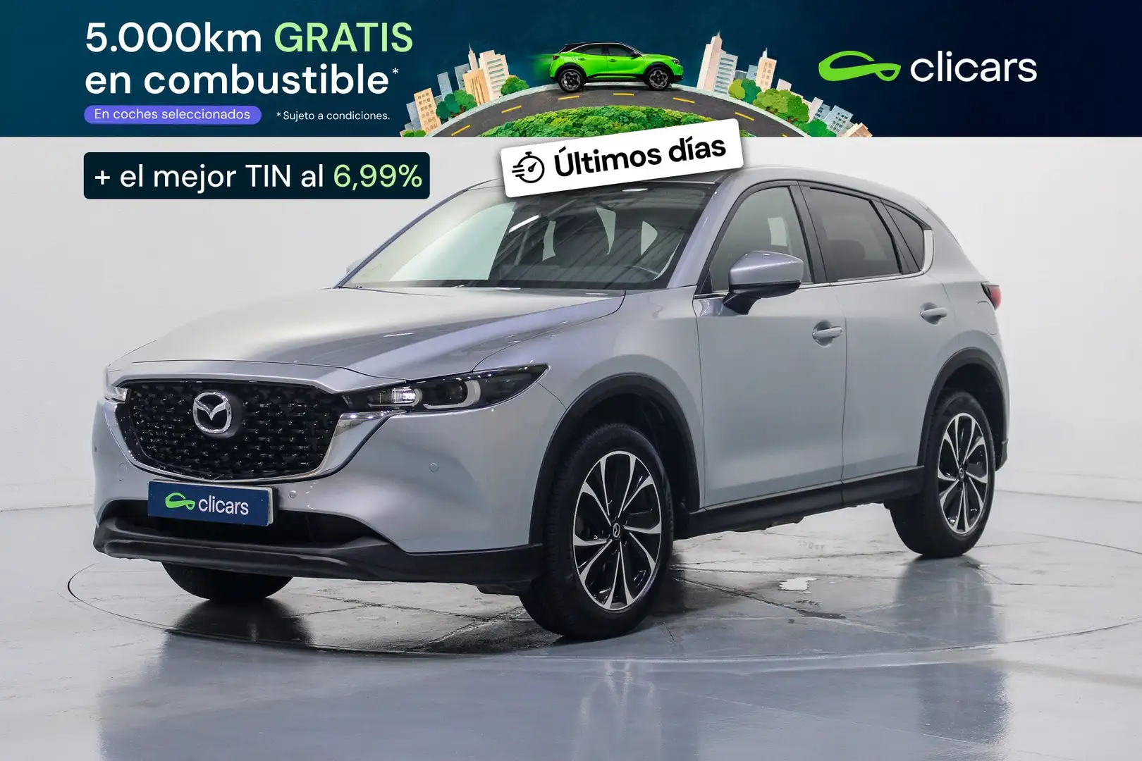 Mazda CX-5 2.2 Skyactiv-D Origin 2WD 110kW Plateado - 1