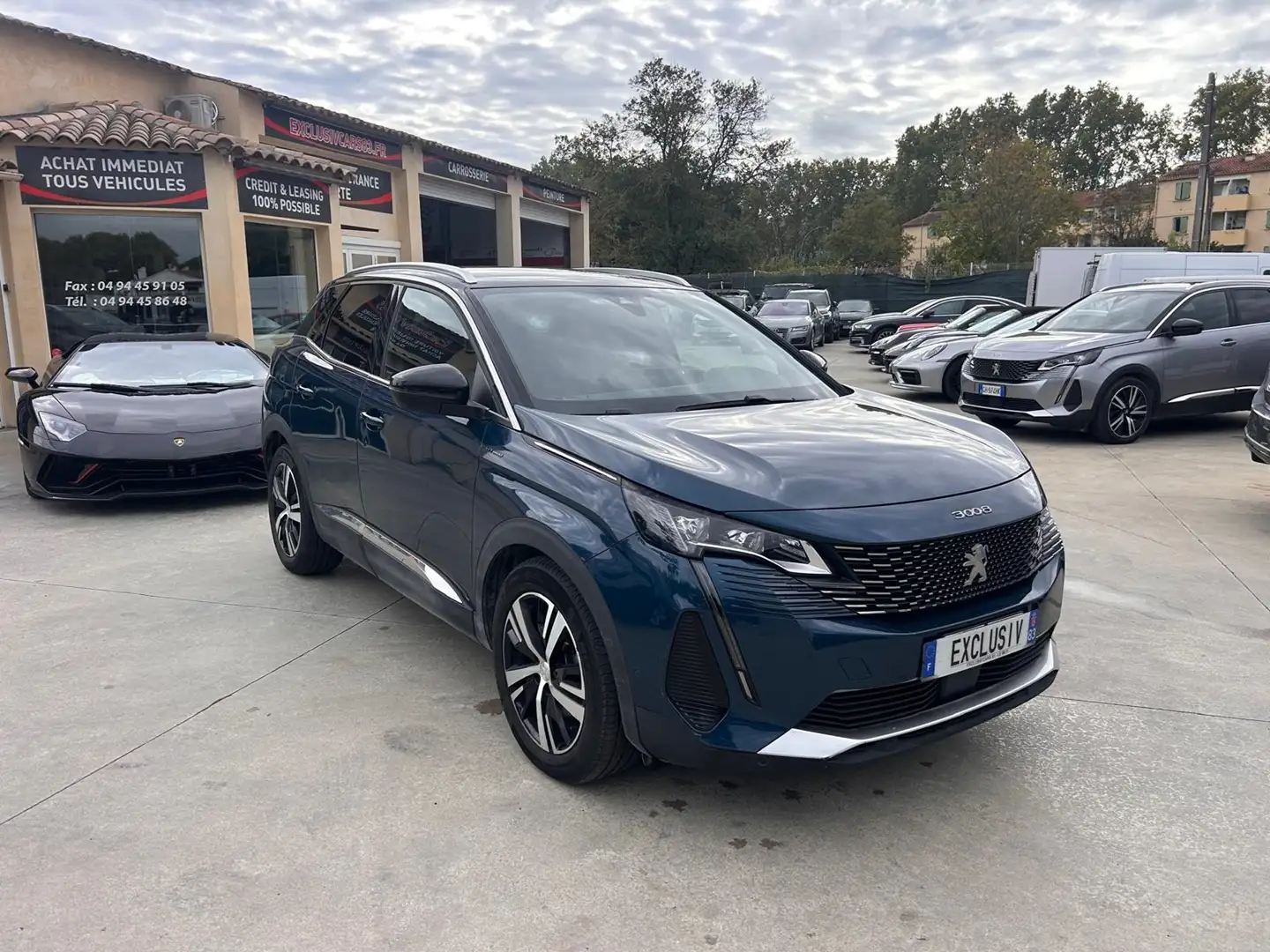 Peugeot 3008 HYBRID 225CH ALLURE PACK E-EAT8 Azul - 2
