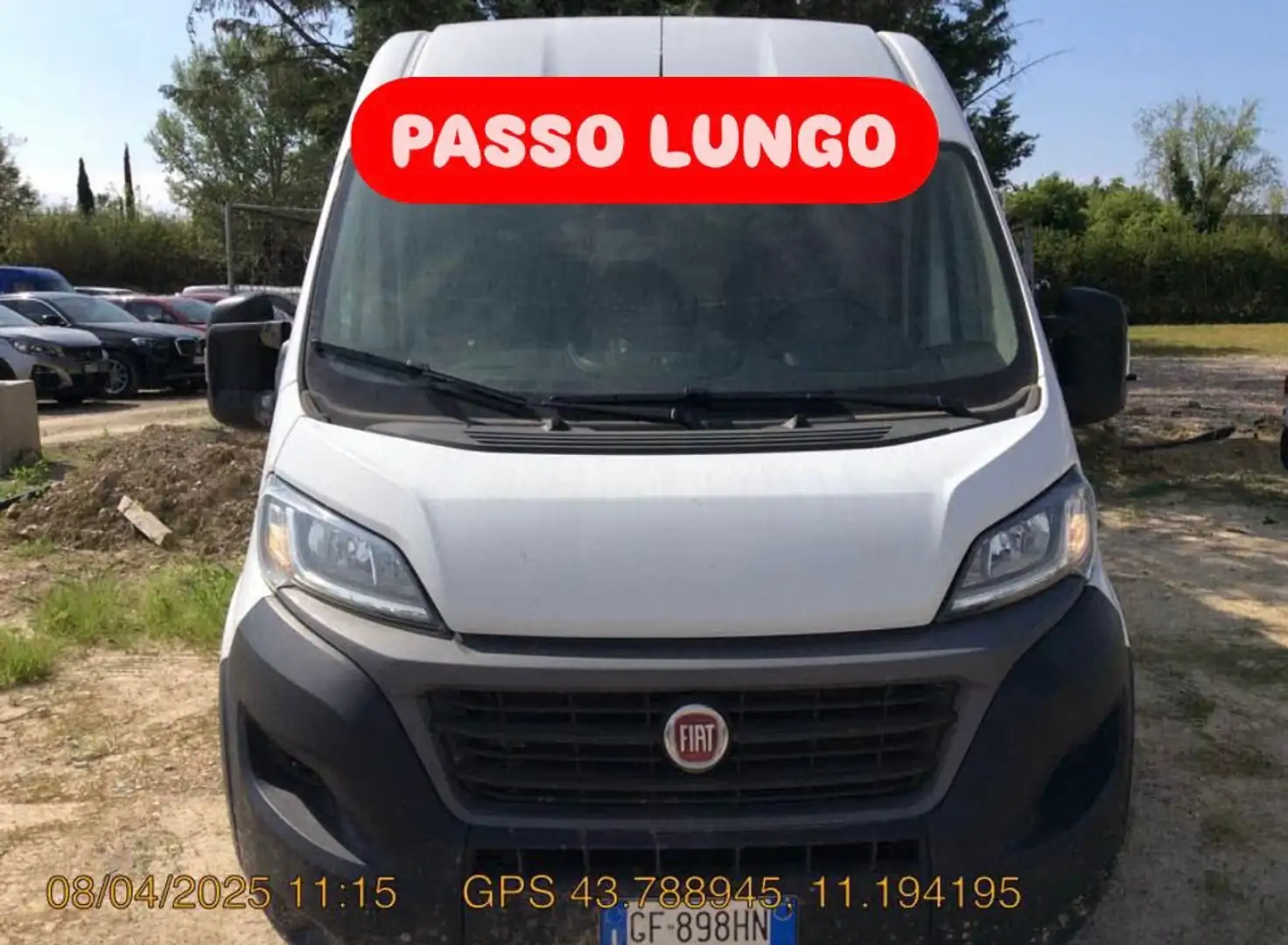 Fiat Ducato 2.3mjt 140cv L3H2 FURGONE Anno 2021 Bianco - 1