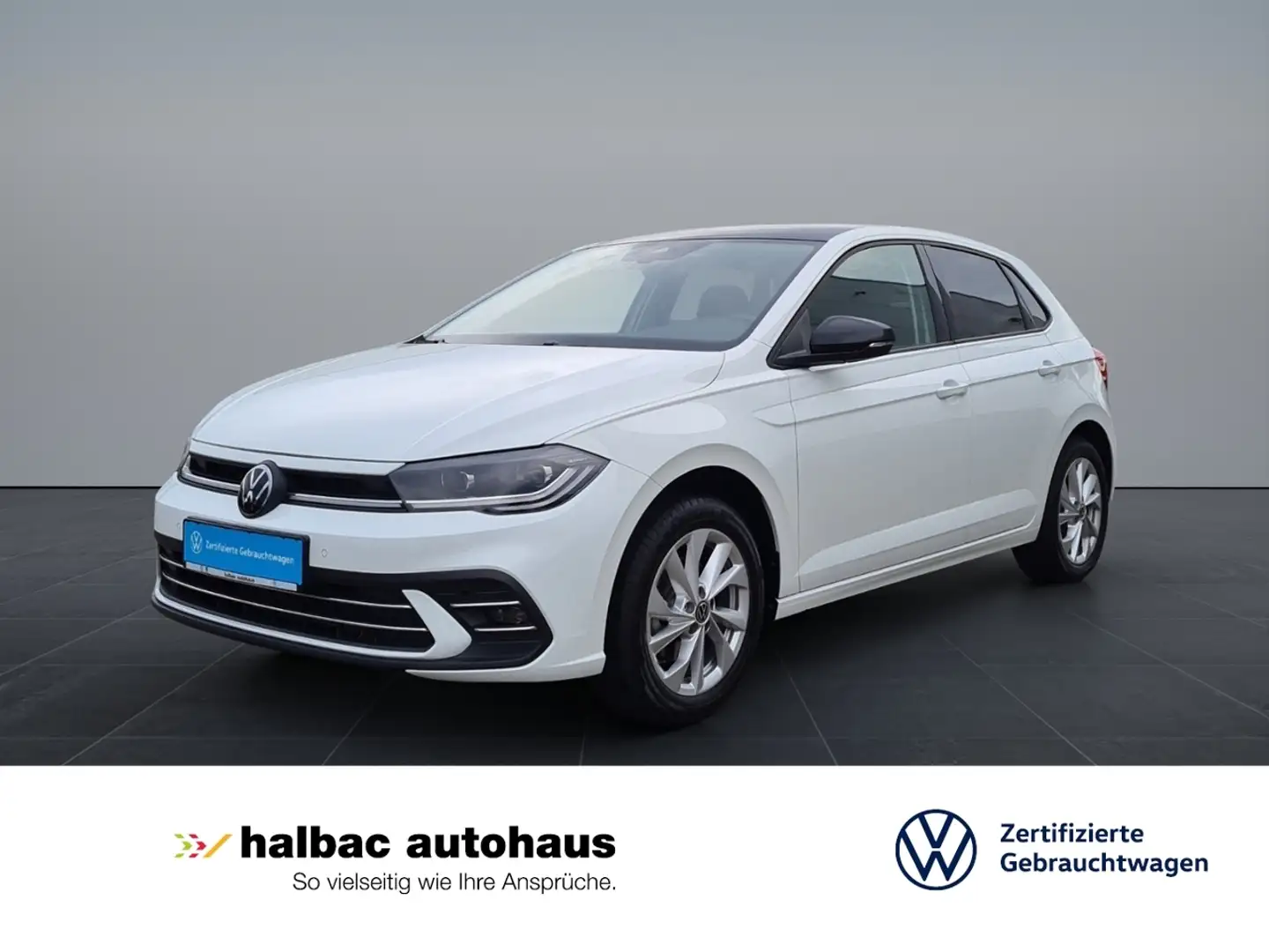 Volkswagen Polo 1.0 TSI DSG Style+NAVI+MATRIX+KAMERA*SHZ+PDC+ACC Weiß - 1