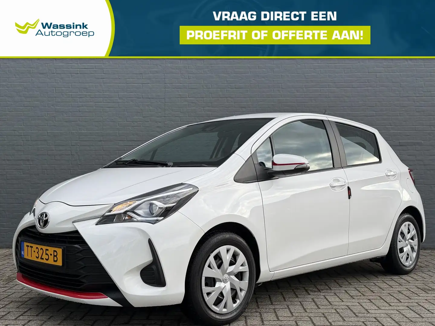 Toyota Yaris 1.5 VVT-i 111pk 5D CVT Active | Automaat | Cruise Wit - 1