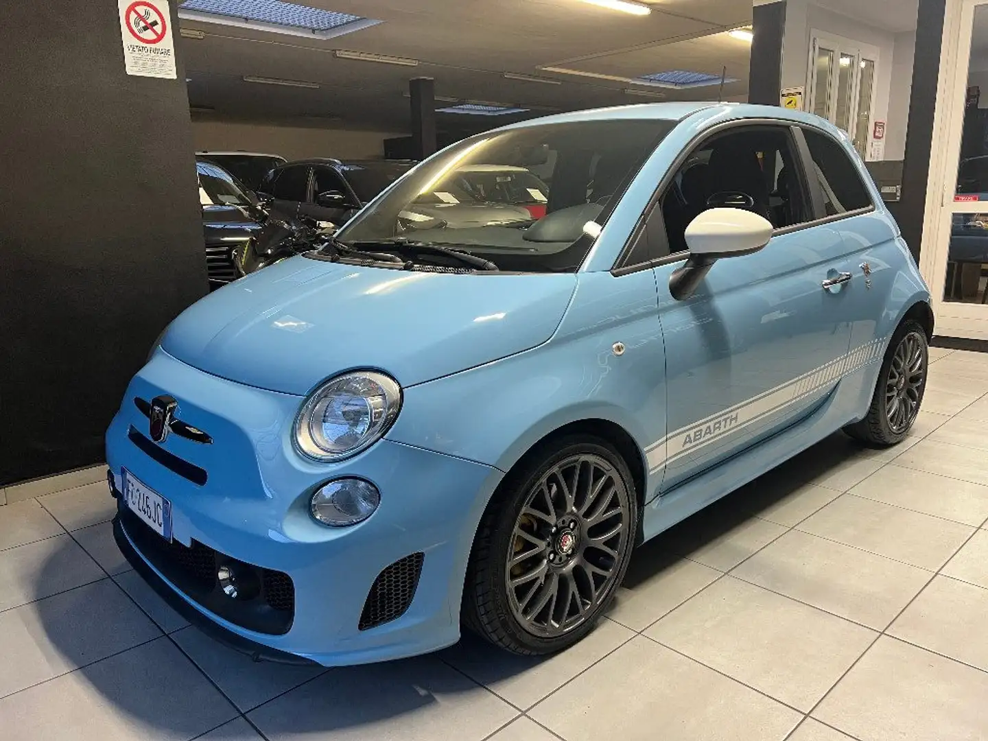 Abarth 595 1.4 Turbo T-Jet 140 CV Blu/Azzurro - 1