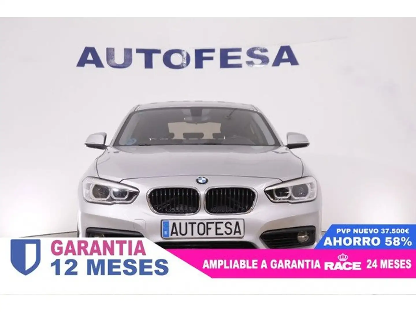 BMW 118 118d Gris - 2
