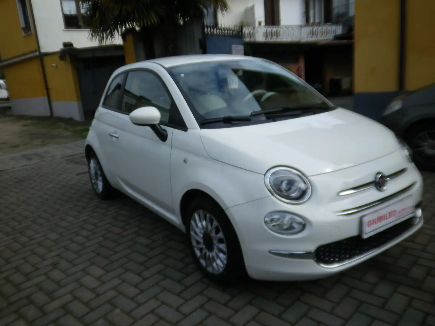 Fiat 500 1.0 Hybrid Lounge- Blanc - 2
