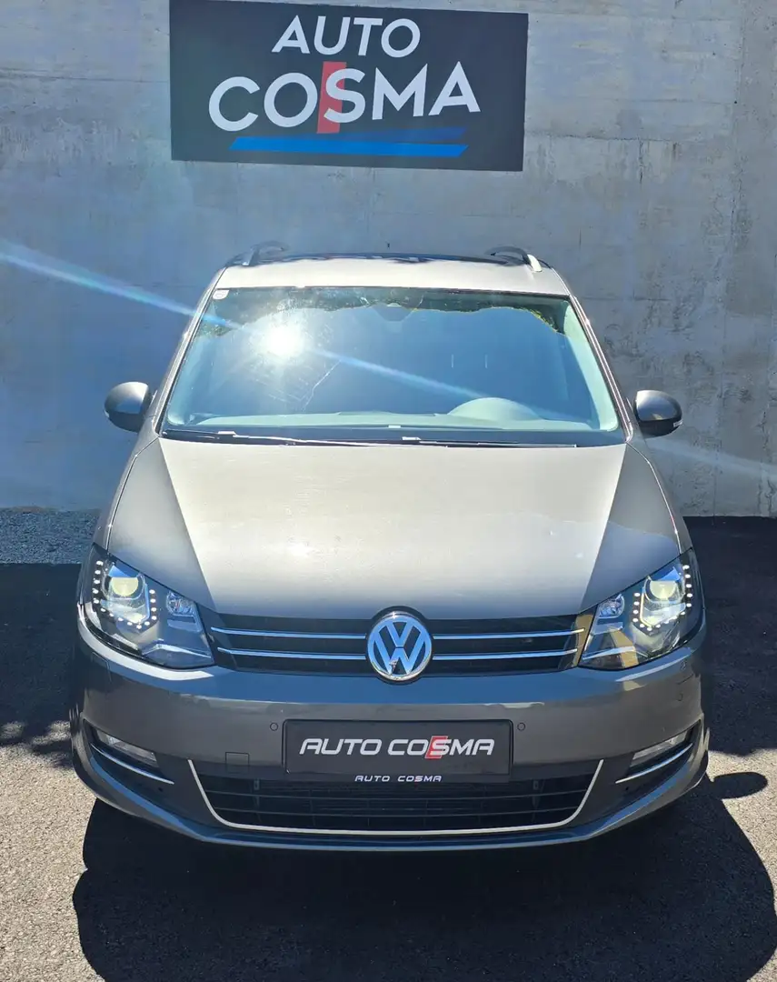 Volkswagen Sharan Highline BMT/Start-Stopp 4Motion/AHK/KAMERA Gris - 2