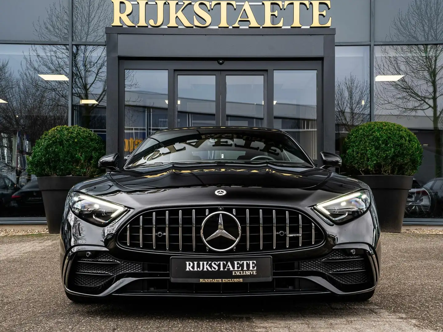 Mercedes-Benz SL 43 AMG Roadster 43|INCL BTW|ACC|MASSAGE Negru - 2