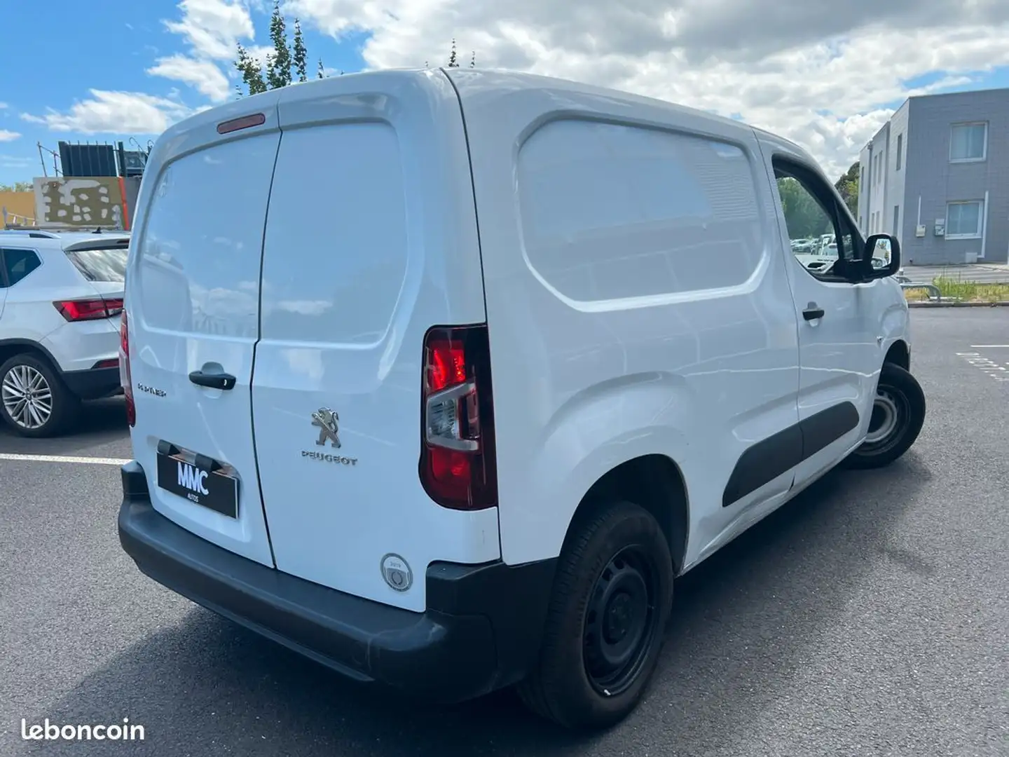 Peugeot Partner 1.6 BlueHdi 75 Standard Pro Blanc - 2