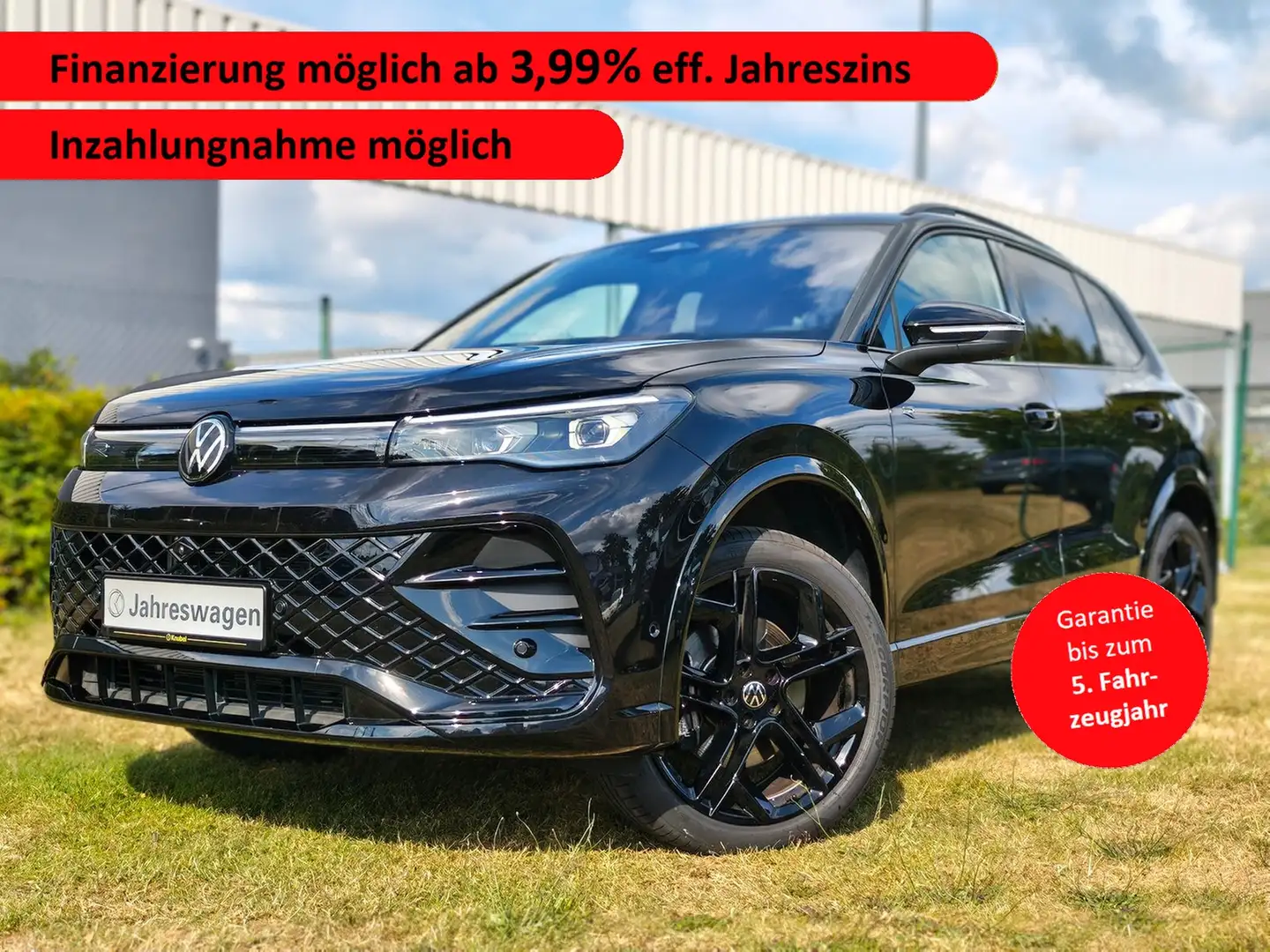 Volkswagen Tiguan R-Line 2.0 TDI DSG 4M Schwarz - 1