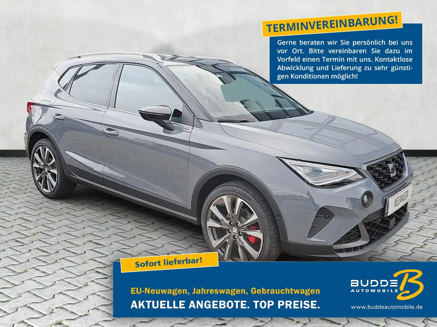 SEAT Arona 1.5 TSI DSG FR Navi Kessy 18 Zoll AHK Gri - 1