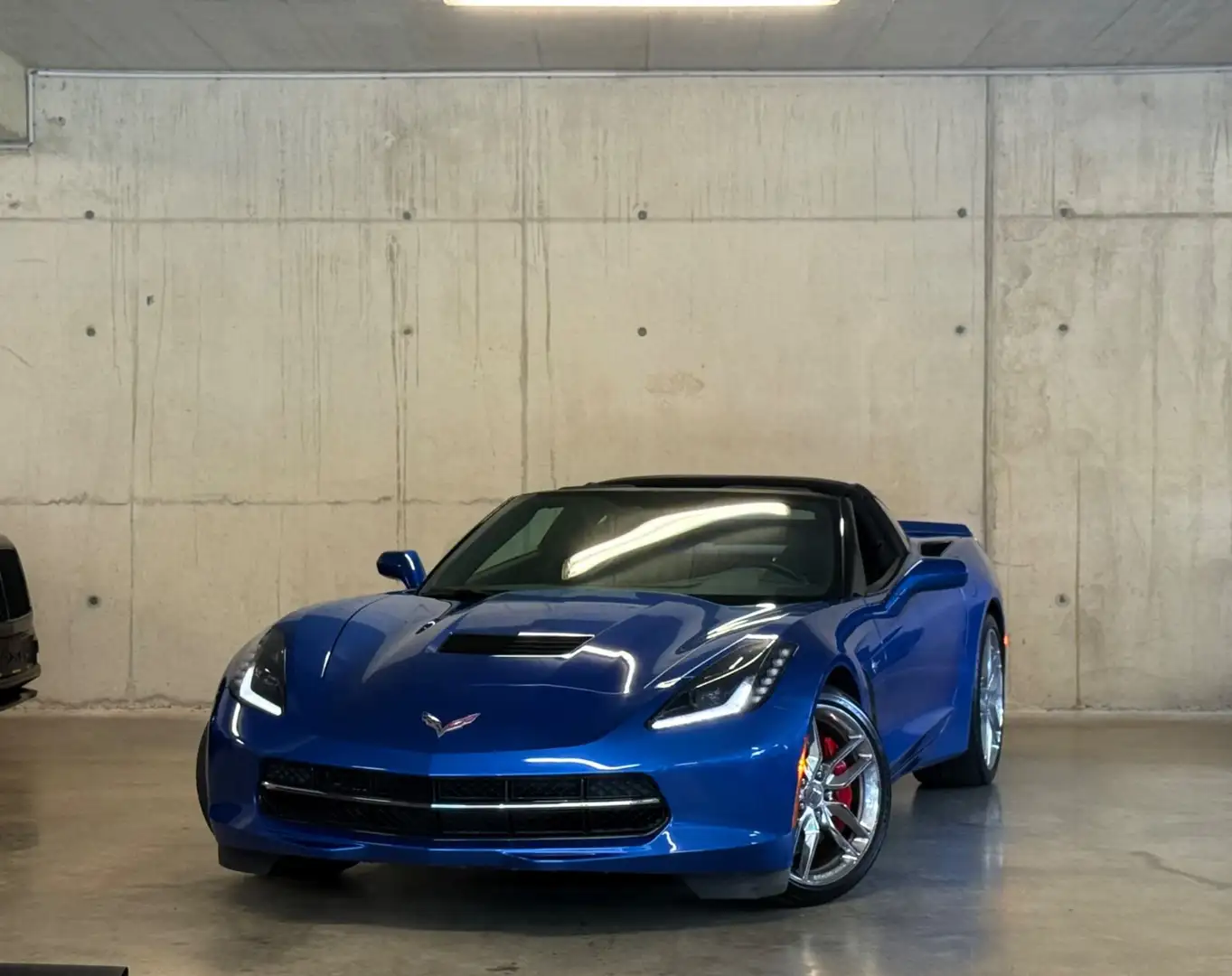 Corvette C7 Stingray Z51 1LT *BOSE*TARGA Blau - 2