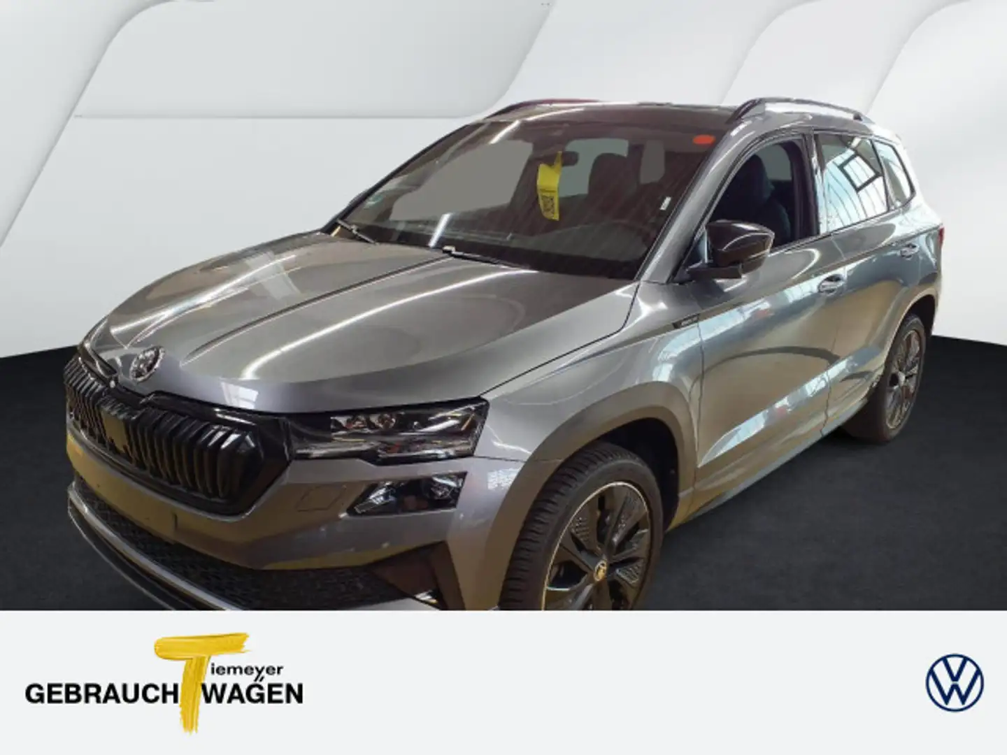 Skoda Karoq 1.5 TSI DSG SPORTLINE LM18 LEDER PANO NAVI Grau - 1