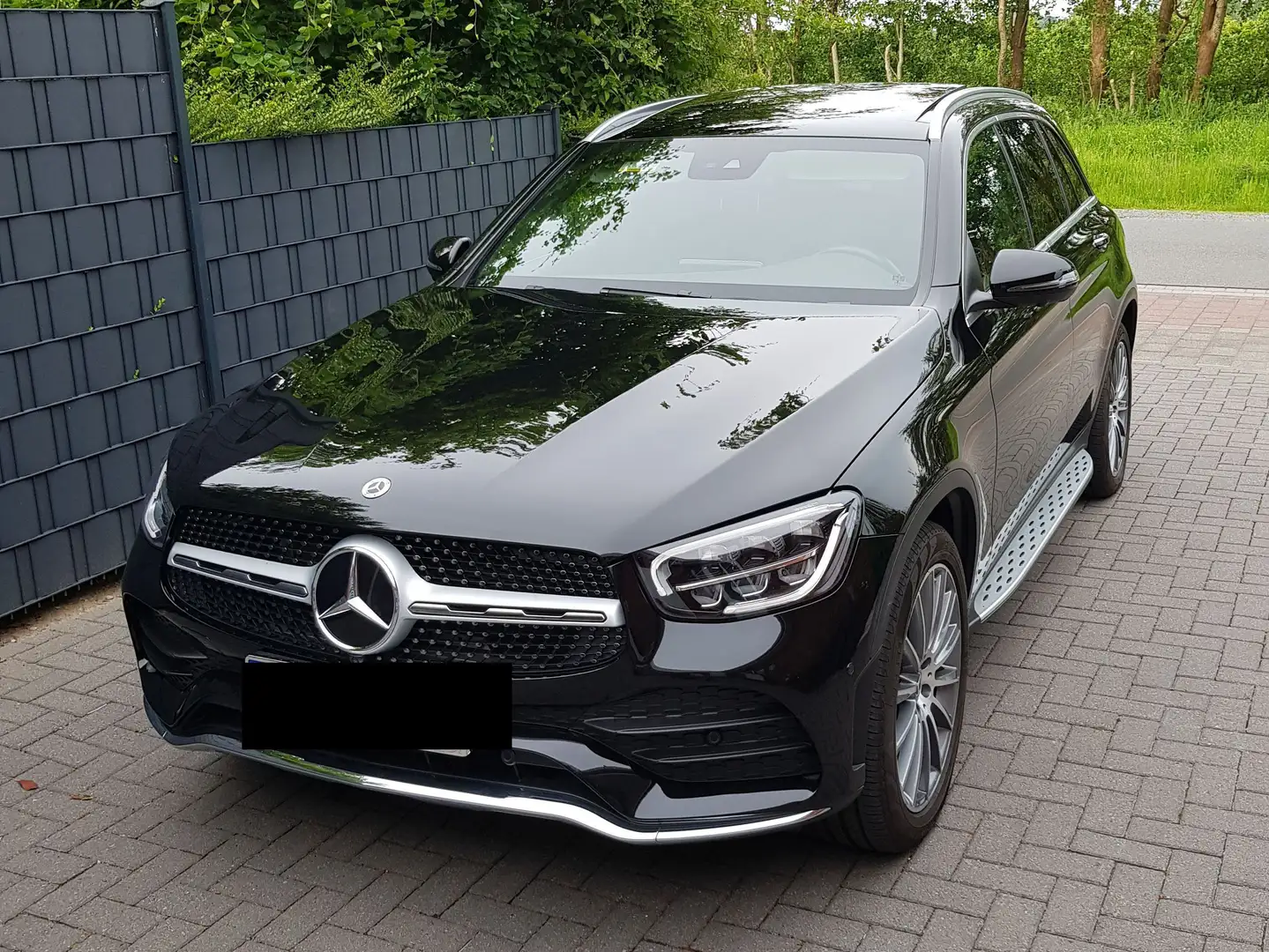Mercedes-Benz GLC 400 GLC 400 d 4Matic 9G-TRONIC AMG Line Plus Pano Black - 2