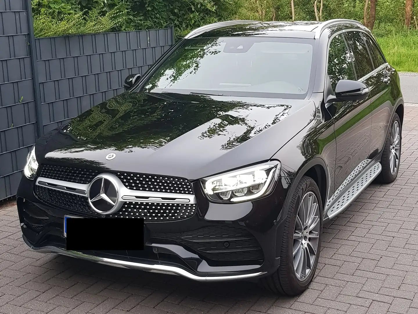 Mercedes-Benz GLC 400 GLC 400 d 4Matic 9G-TRONIC AMG Line Plus Pano Black - 1