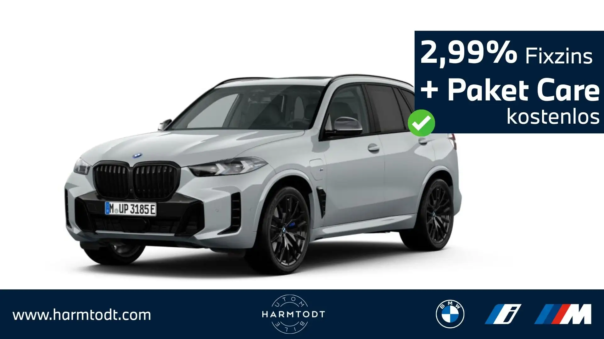 BMW X5 xDrive50e *M-Sportpaket PRO* 2,99% Fixzins-Leasing Grau - 1