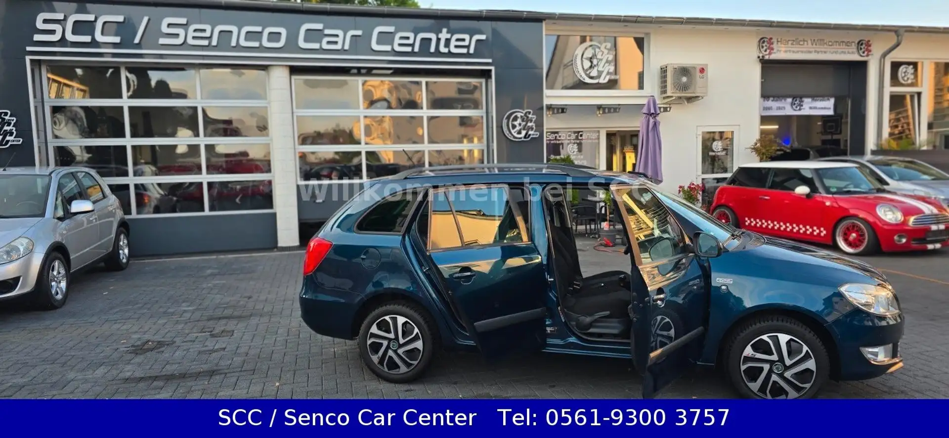 Skoda Fabia Combi Family KLIMA Mod:2012 TÜV NEU Bleu - 2