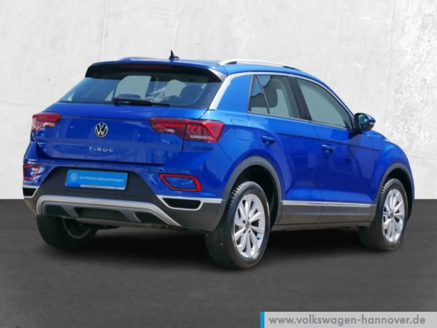 Volkswagen T-Roc 1.5 TSI DSG Style Navi LED DigCockpit ACC Bleu - 2