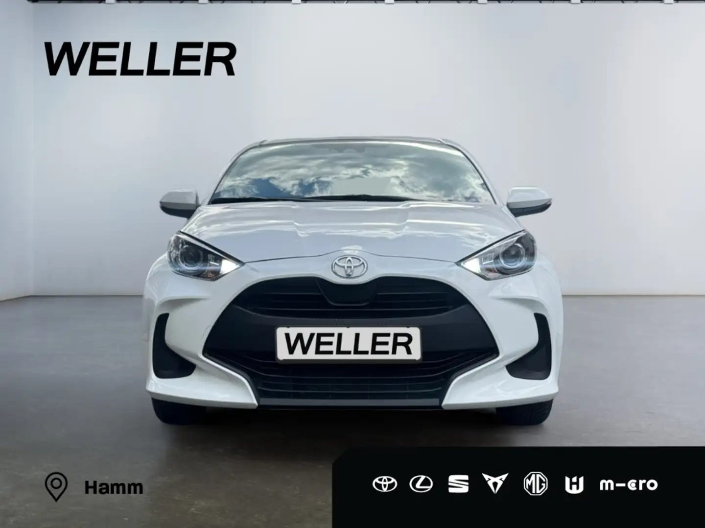Toyota Yaris 1.0 Comfort *ACC*CAM*CarPlay*Spurhalteass* Bianco - 2