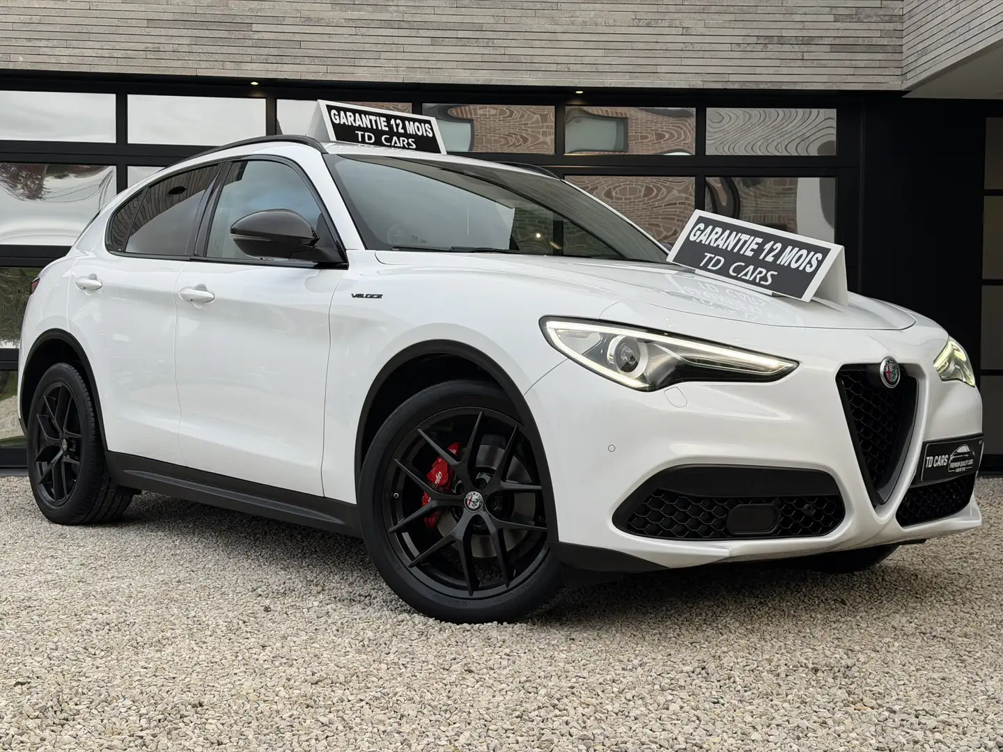 Alfa Romeo Stelvio Stelvio 2.2 JTD Super⚠️GARANTIE 12 MOIS⚠️ Blanc - 2