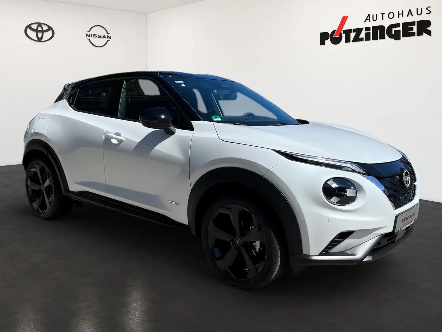 Nissan Juke 1.6 Hybrid Tekna AT,Navi,360Kamera,Bose,bFS Weiß - 2