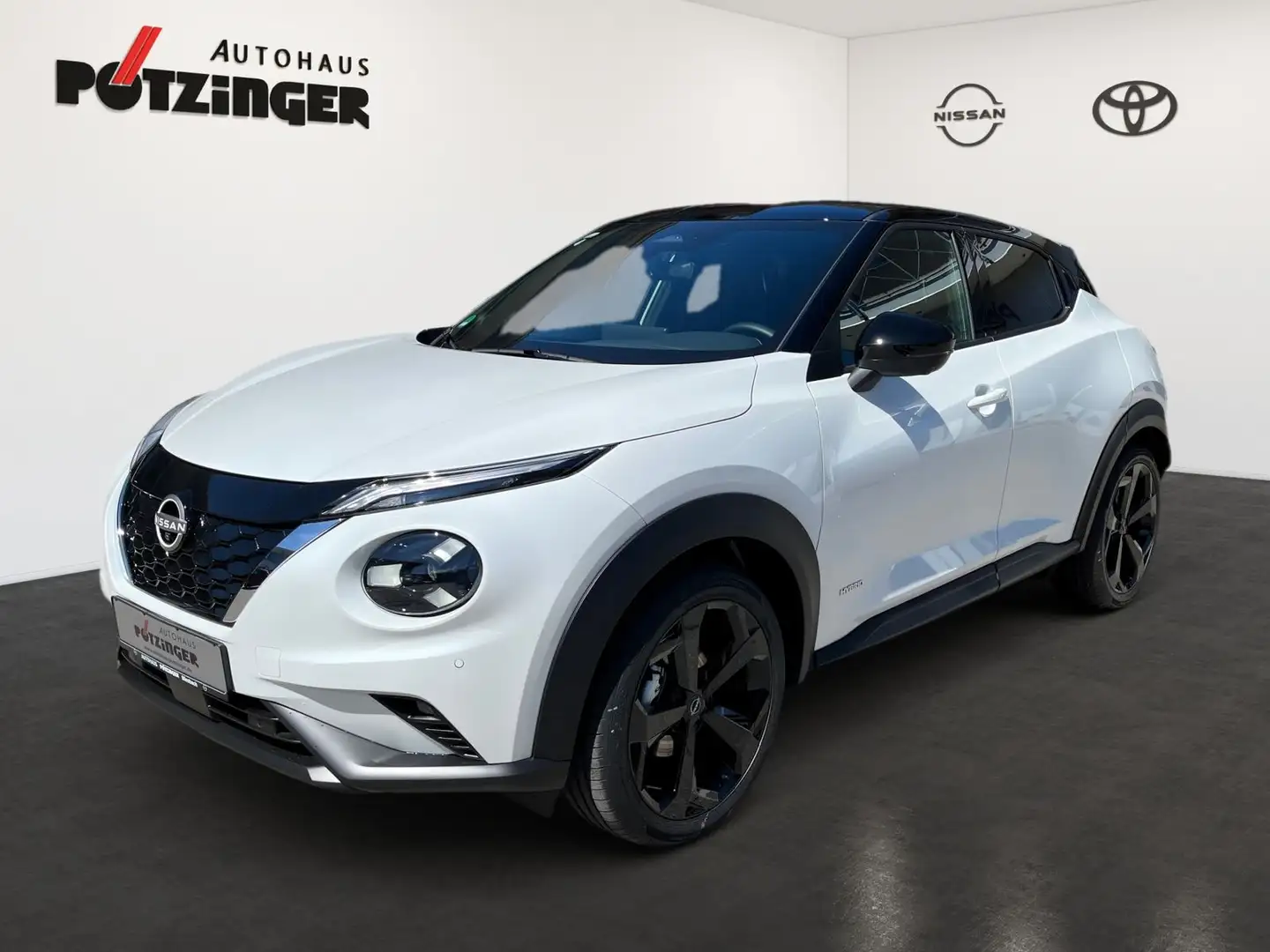 Nissan Juke 1.6 Hybrid Tekna AT,Navi,360Kamera,Bose,bFS Weiß - 1