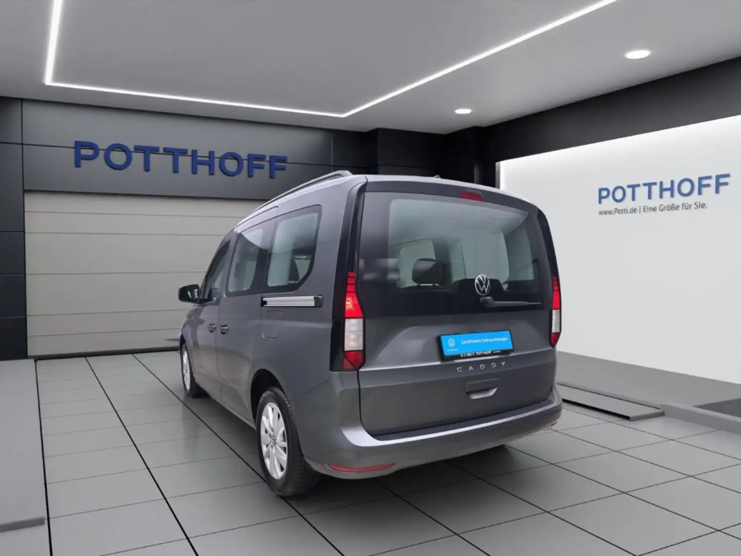 Volkswagen Caddy 1.5 TSI DSG LIFE SITZHZG KLIMA DAB+ Gri - 2