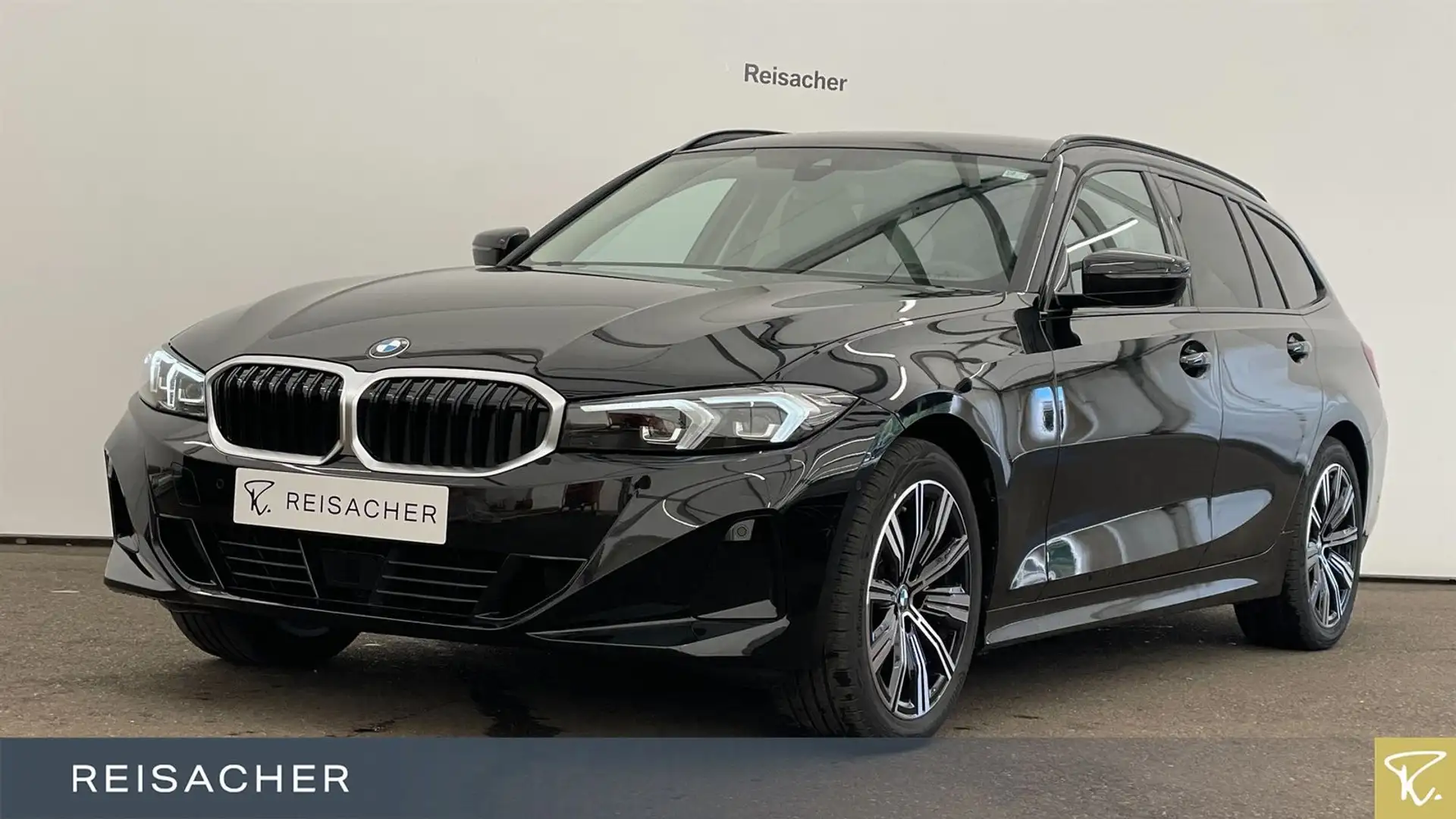 BMW 318 d A Tou el.Sitz+Mem,Autom Schwarz - 1
