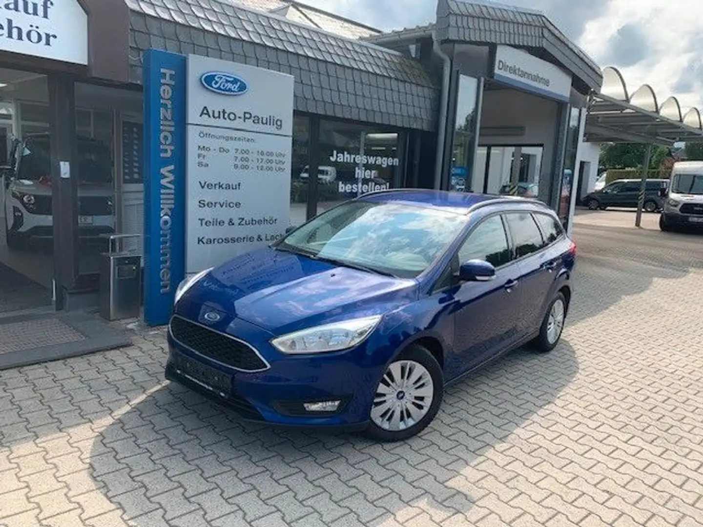Ford Focus 125 Ps Blau - 1