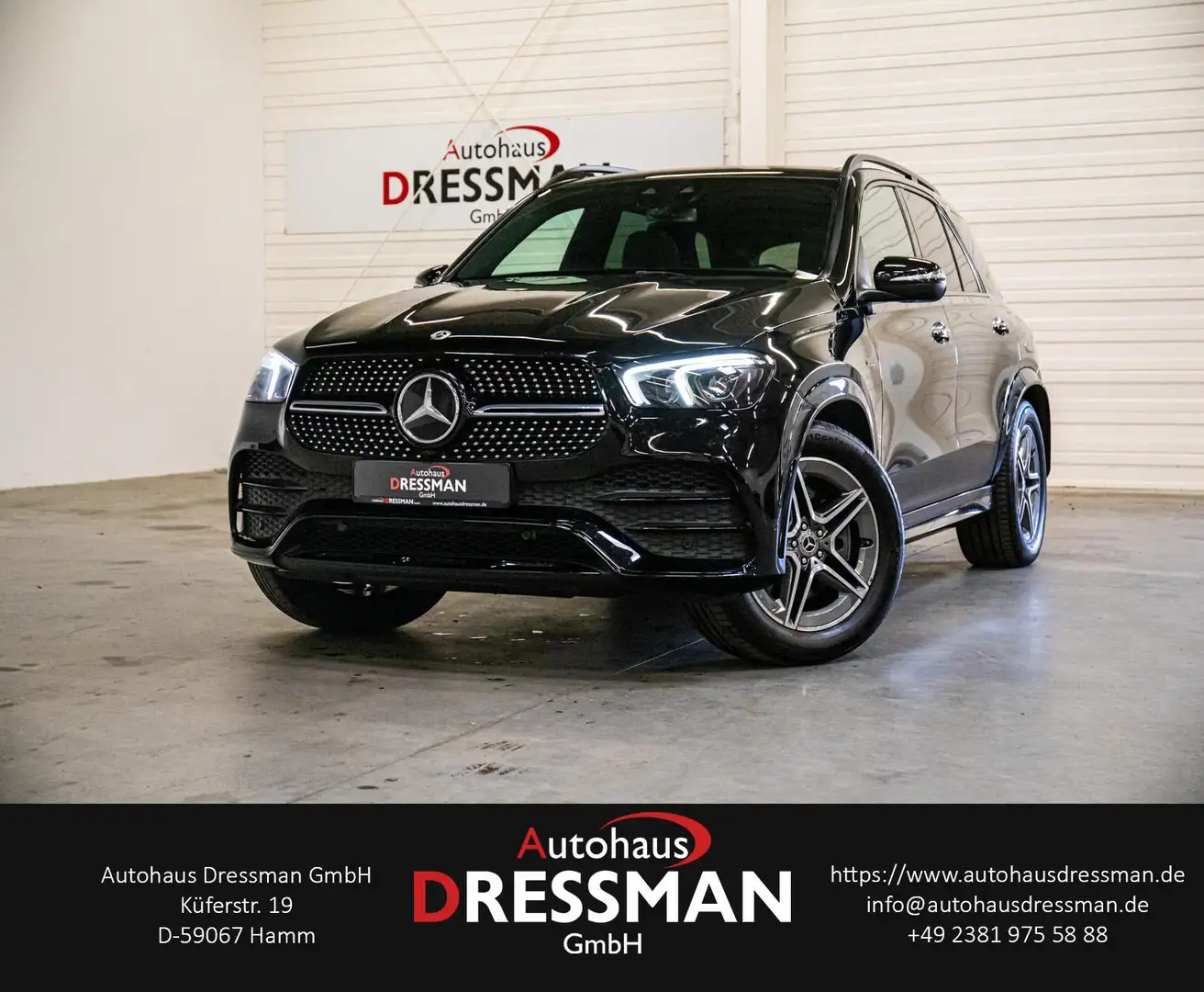 Mercedes-Benz GLE 350 de 4Matic AMG PANO BURMESTER Czarny - 1