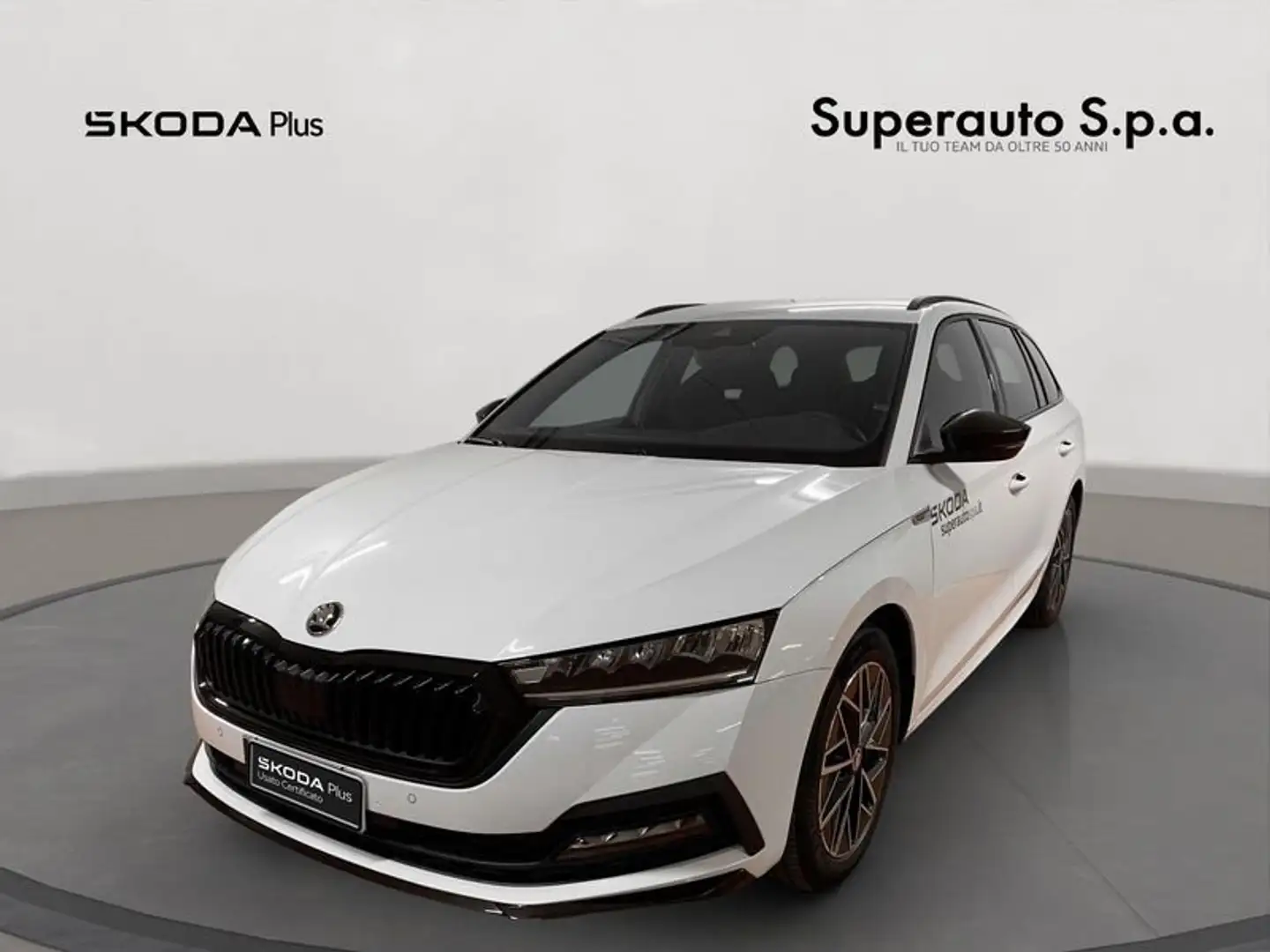 Skoda Octavia 2.0 TDI EVO SCR DSG Sportline Bianco - 1