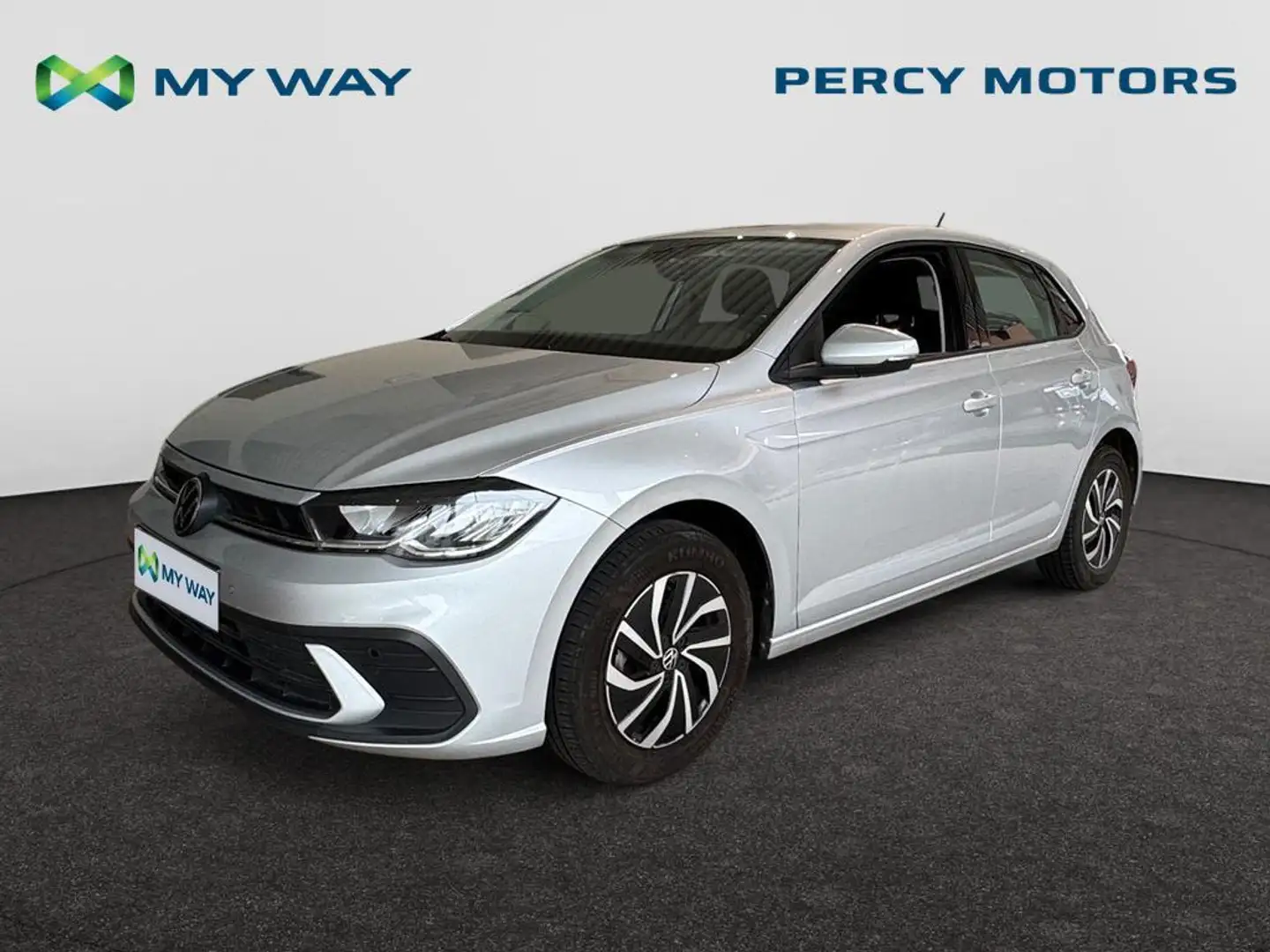 Volkswagen Polo Polo Life Business 1.0 TSI OPF 70 kW (95 ch) 5 vitesses manuel Argent - 1