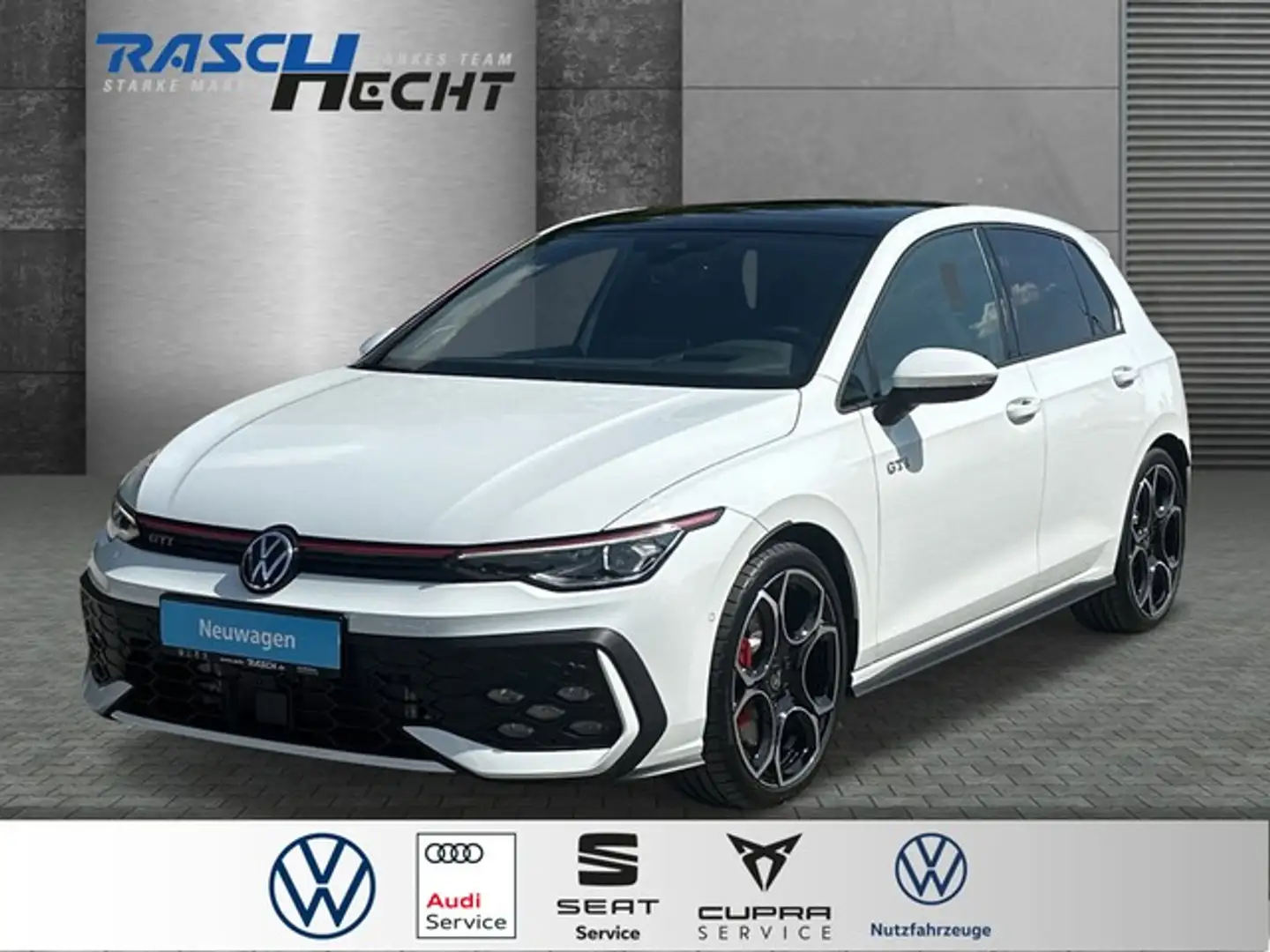 Volkswagen Golf GTI 2.0 TSI DSG*LED*NAVI*PANORAMA*SHZ* Weiß - 1
