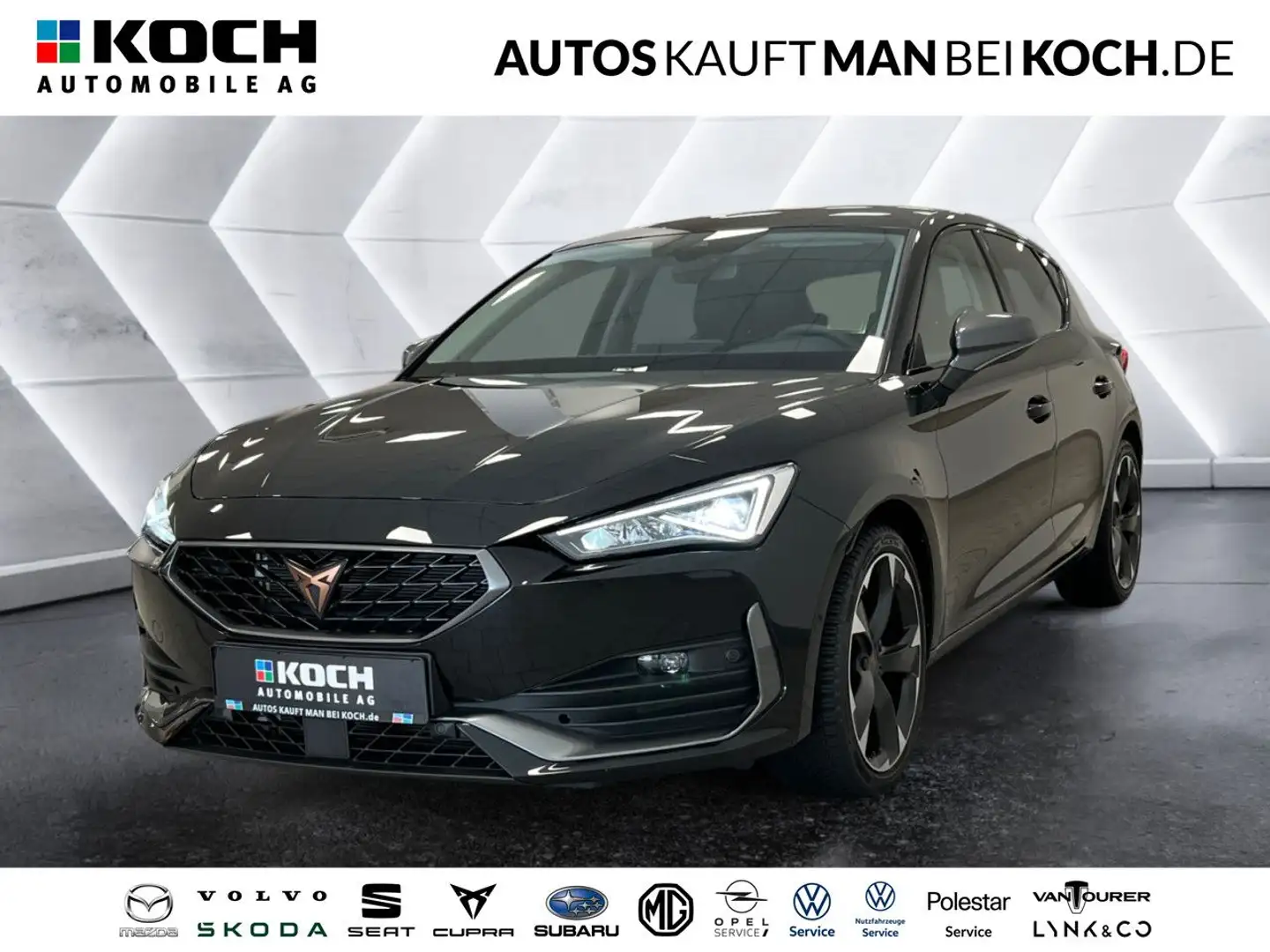 CUPRA Leon 2.0 TDI DSG AHV Bluetooth Navi LED Klima Schwarz - 1
