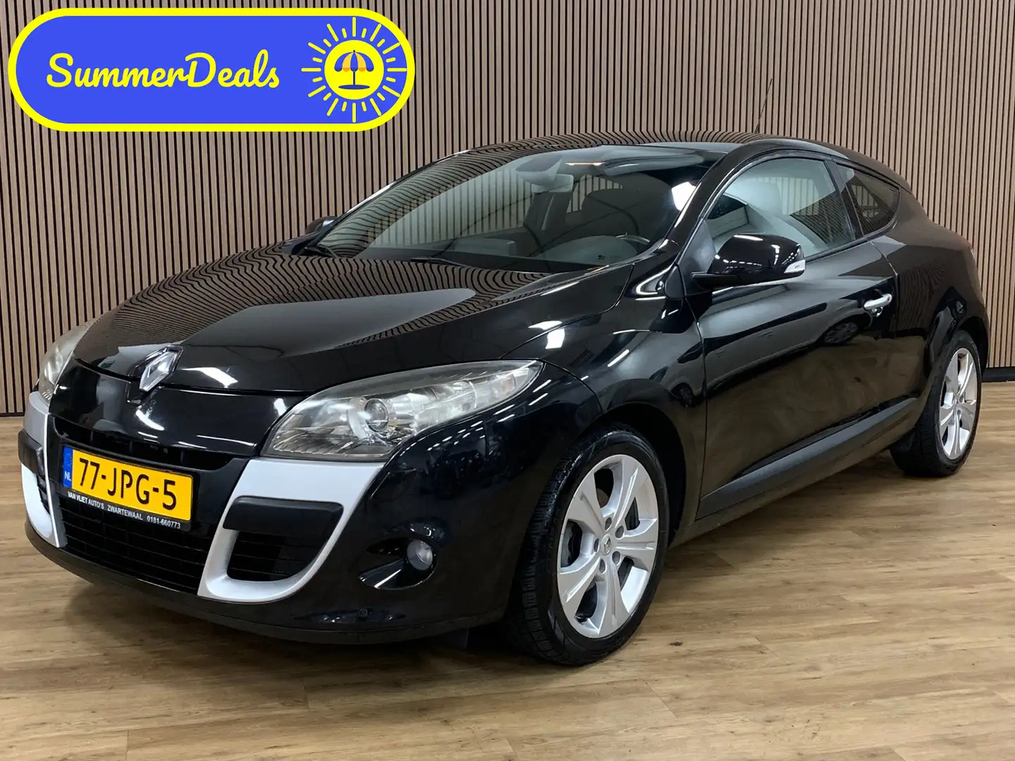 Renault Megane Coupé 1.6 Dynamique|149000KM|Navigatie|Climate Con Zwart - 1