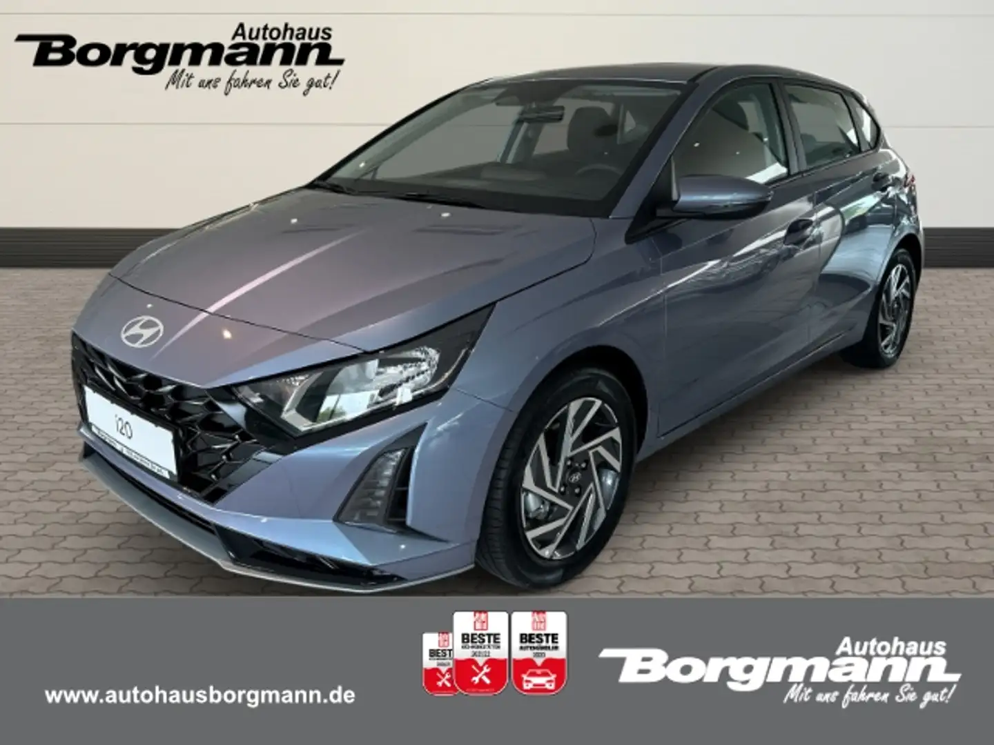 Hyundai i20 Trend 1.0 - Carplay - Navi - LED - Automatik Bleu - 1