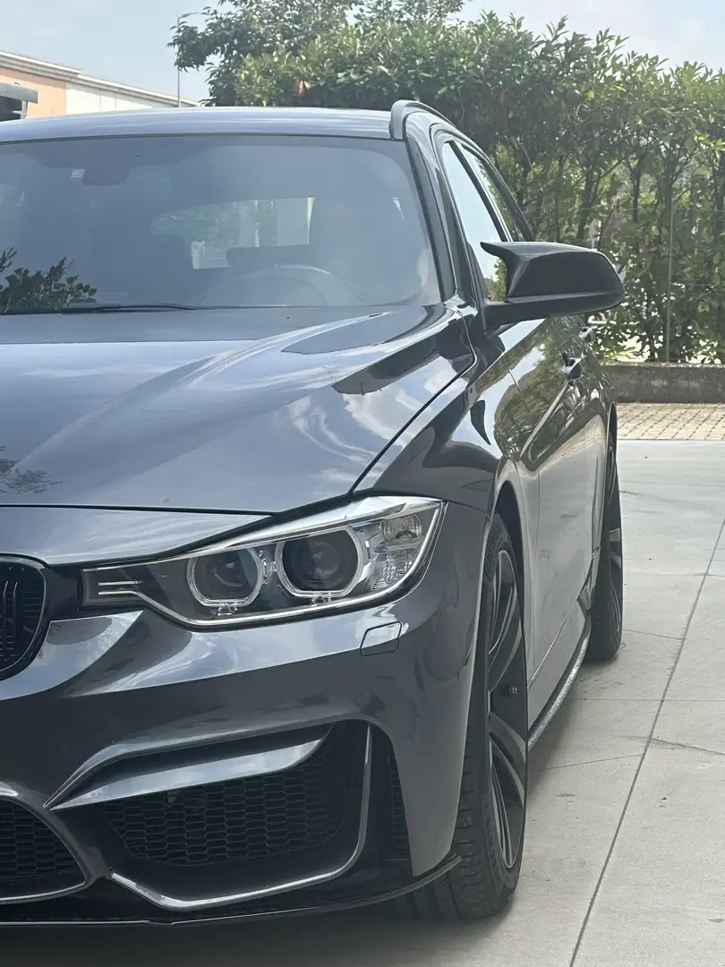 BMW 318 318tds Touring c/clima auto Grigio - 1