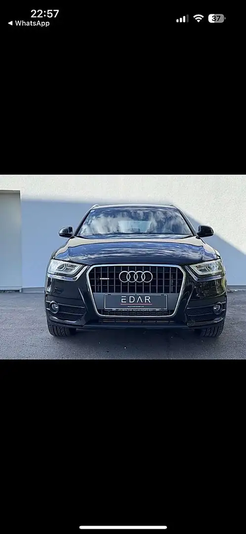 Audi Q3 2,0 TDI quattro DPF S-tronic*Sline* Schwarz - 2