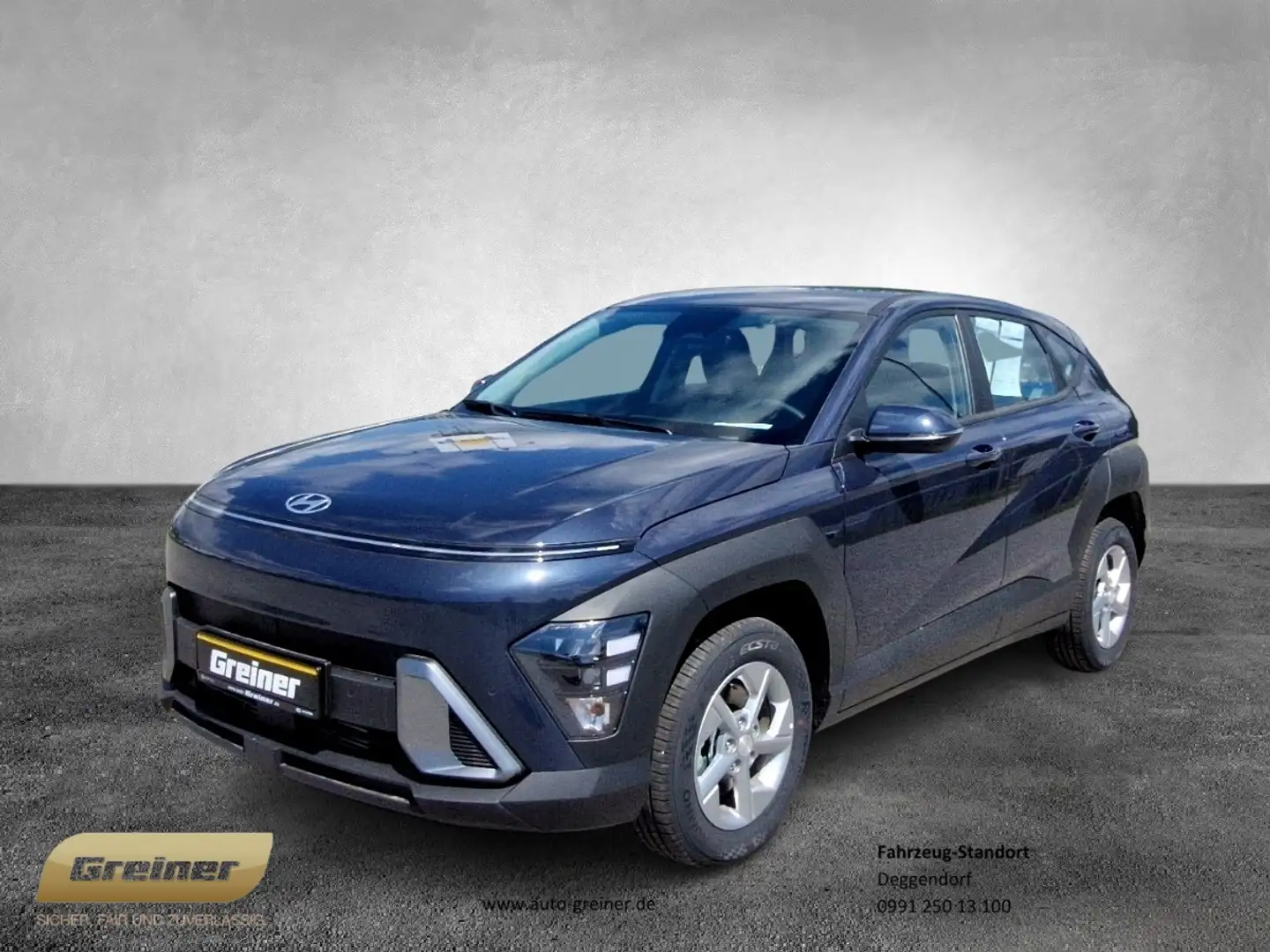 Hyundai KONA 1.0 T-GDI Select NAVI|KAMERA|PDC|SHZ Blauw - 1