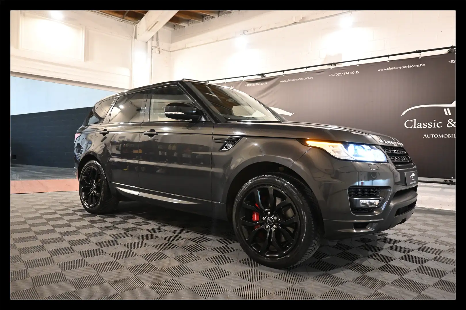 Land Rover Range Rover Sport 5.0i V8 Autobiography Dynamic 7 PLACES / 7 SEATS ! Gris - 1