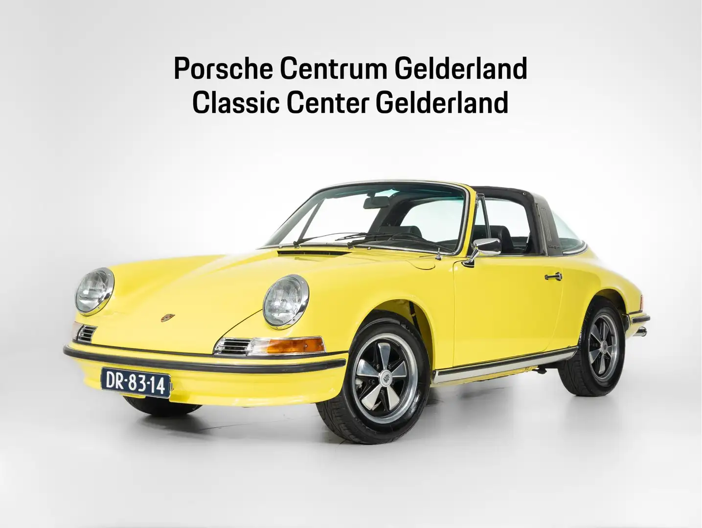 Porsche 911 S 2.4 Targa Ölklappe Geel - 1