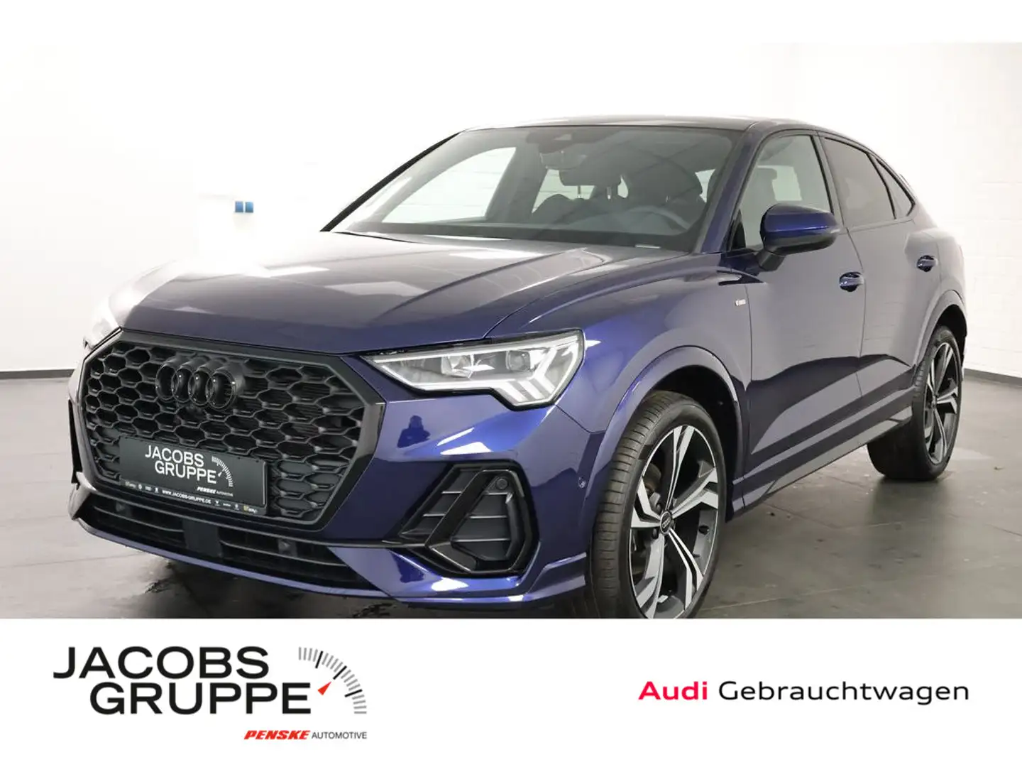 Audi Q3 Sportback 35 TFSI S-line S-tronic,SHZ,LED, Blau - 1