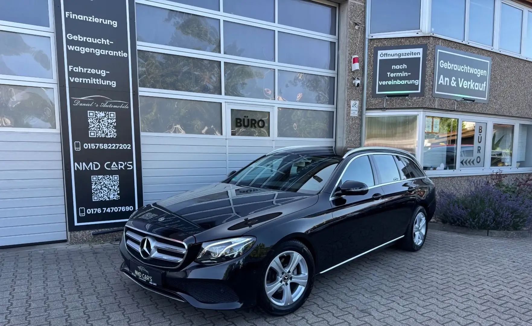 Mercedes-Benz E 200 E -Klasse T-Modell E 200 d AHK/LED/KAMERA Schwarz - 1