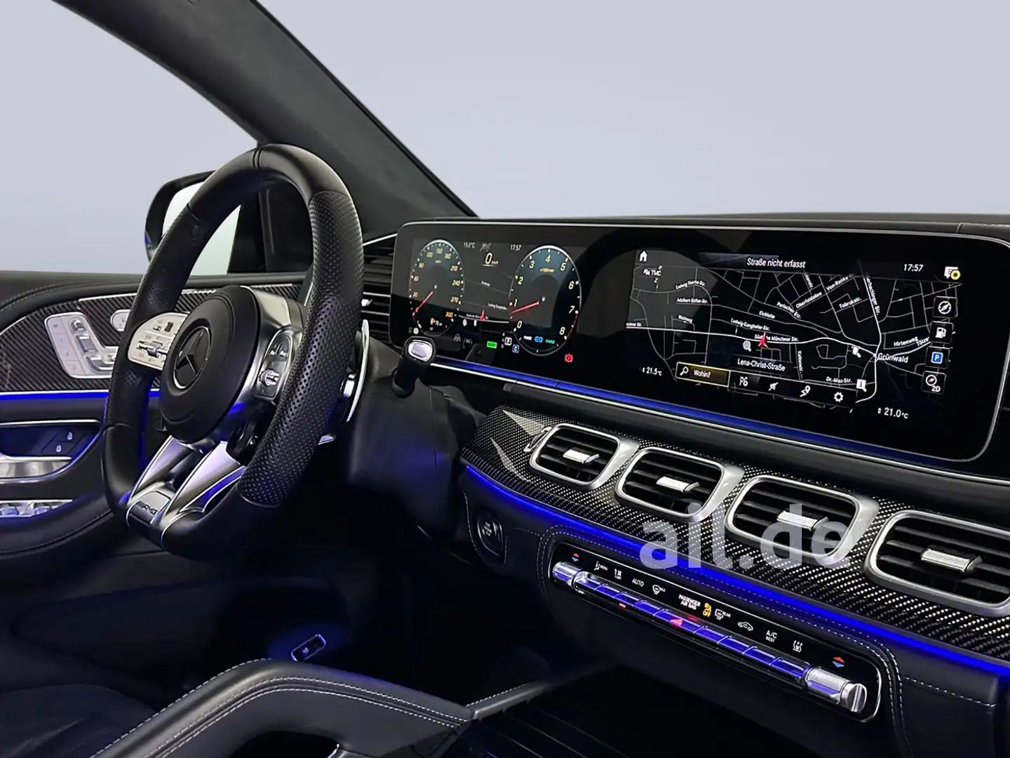 Mercedes-Benz GLE 63 AMG S 4Matic+ Carbon LED Pano 4xSHZ LM Gri - 2