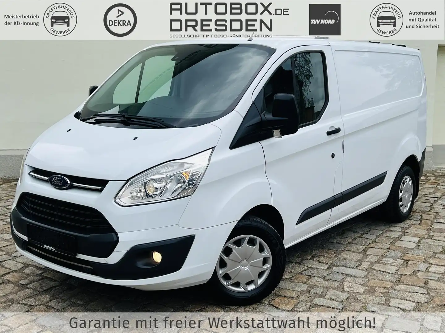 Ford Transit Custom 2.0 TDCi +AHK+CAM+KLIMA+NAVI+ Weiß - 1